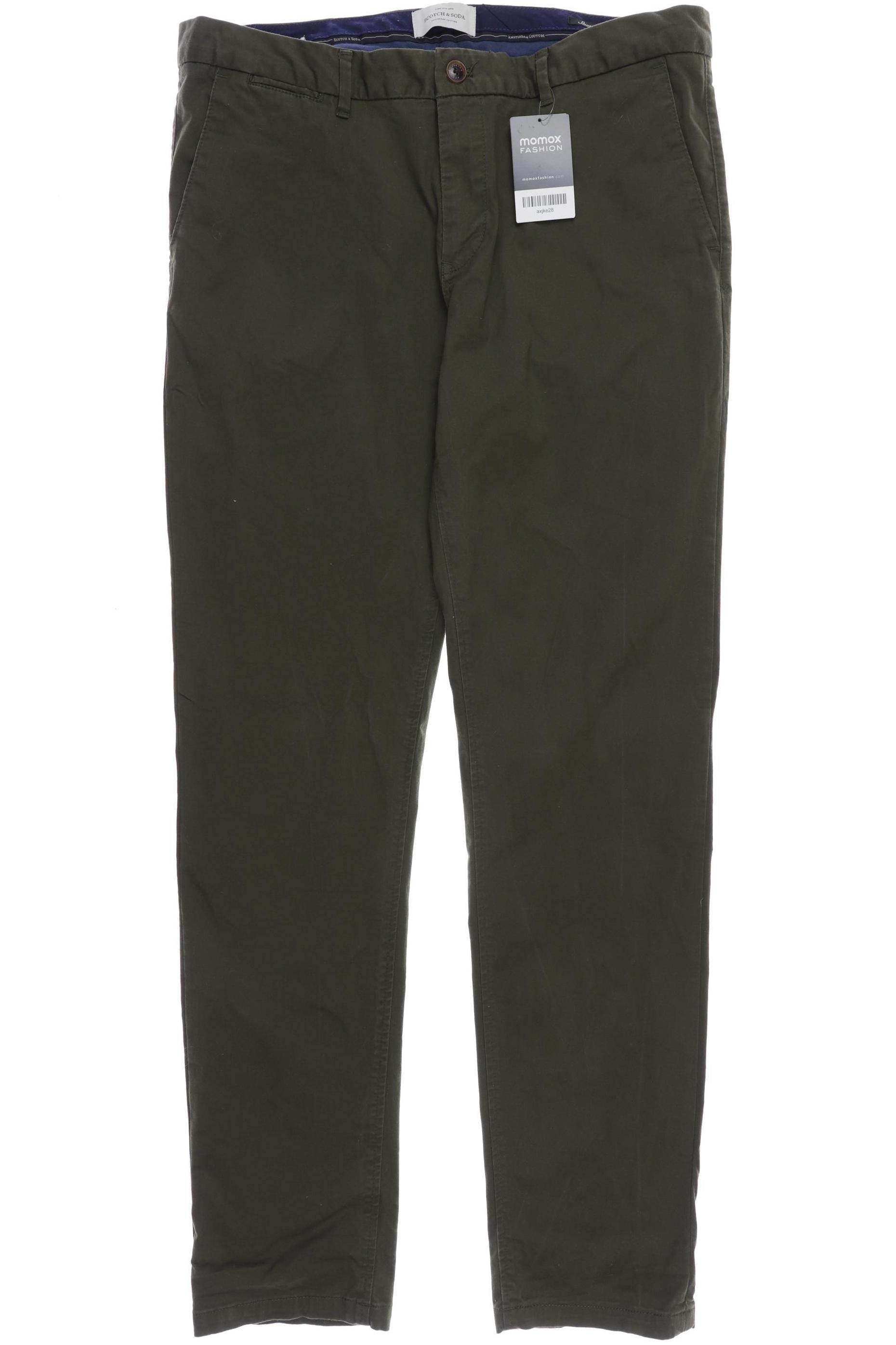 

Scotch & Soda Herren Stoffhose, grün, Gr. 34