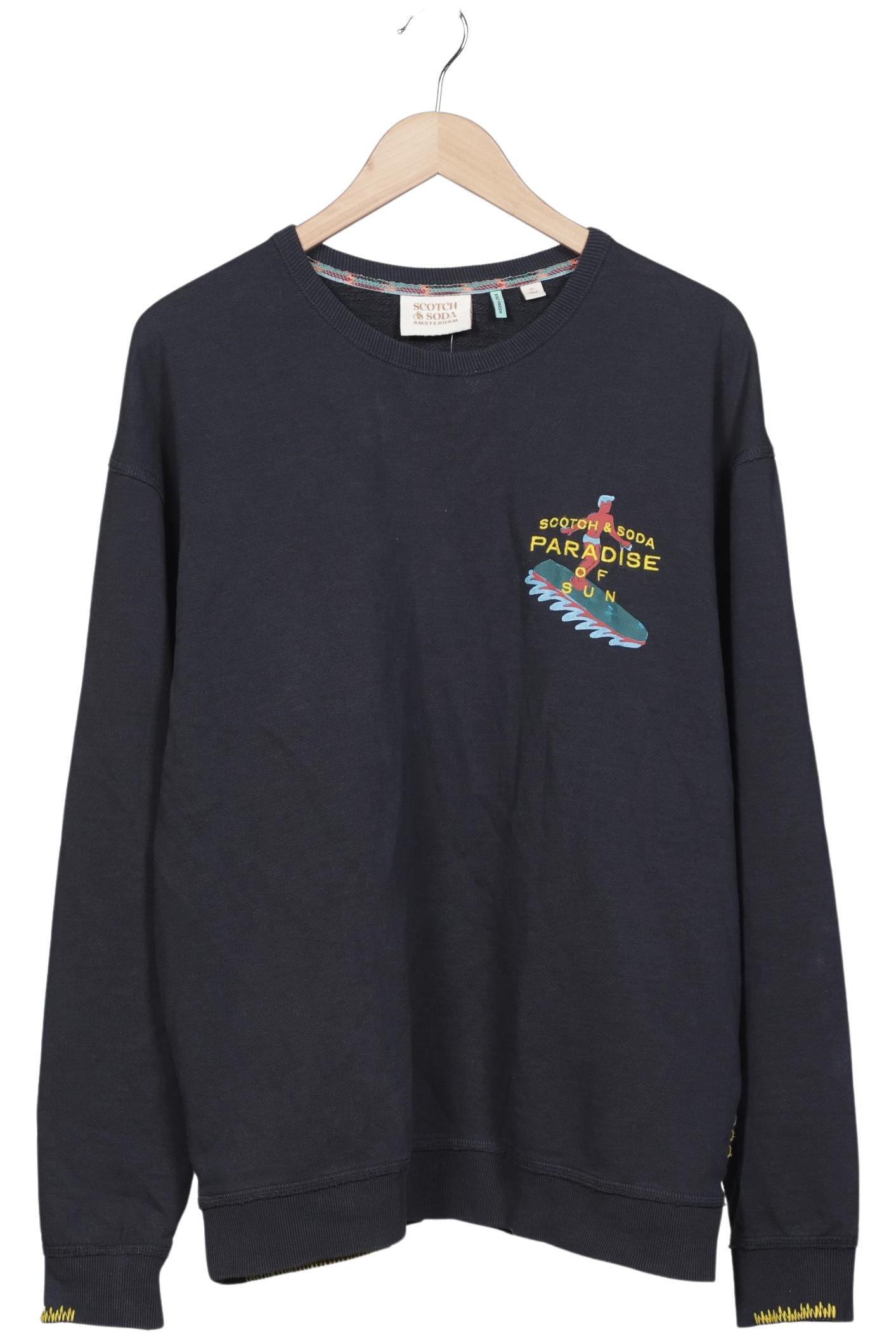 

Scotch & Soda Herren Sweatshirt, marineblau, Gr. 54