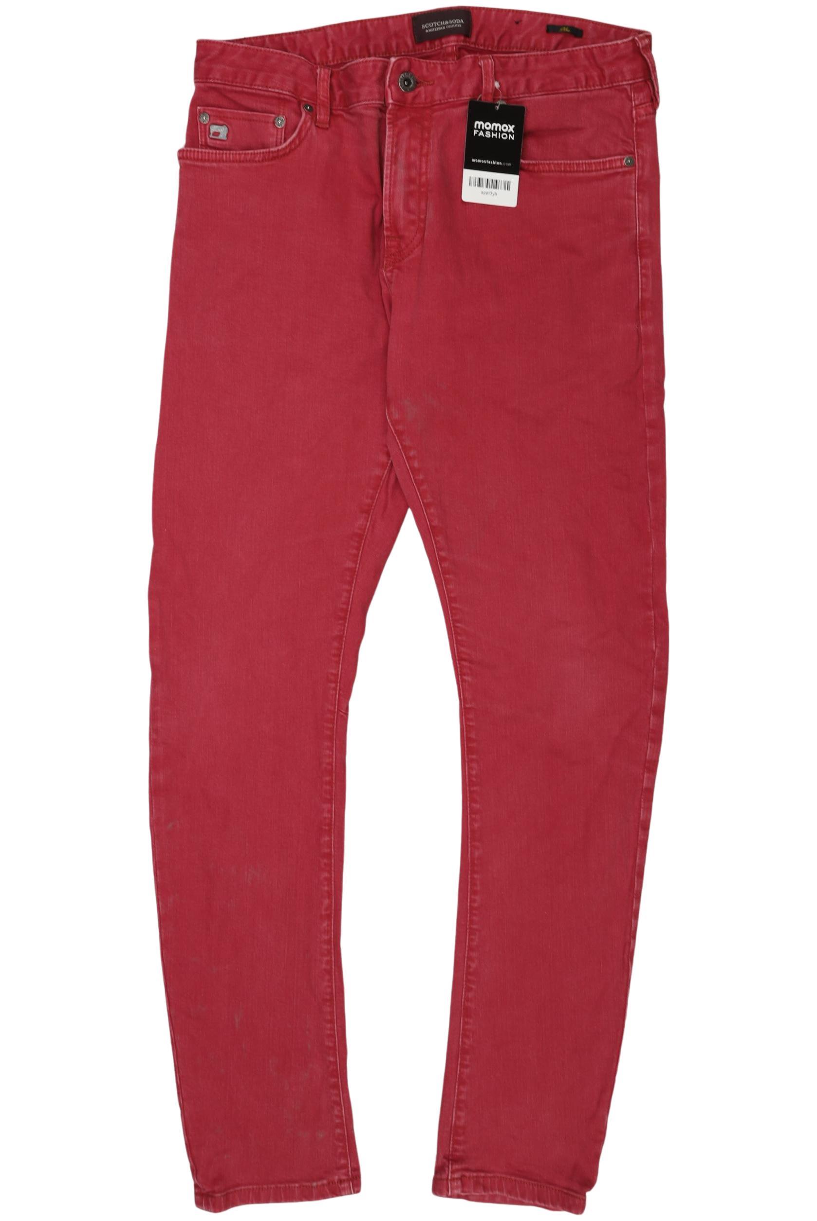 

Scotch & Soda Herren Jeans, rot, Gr. 32