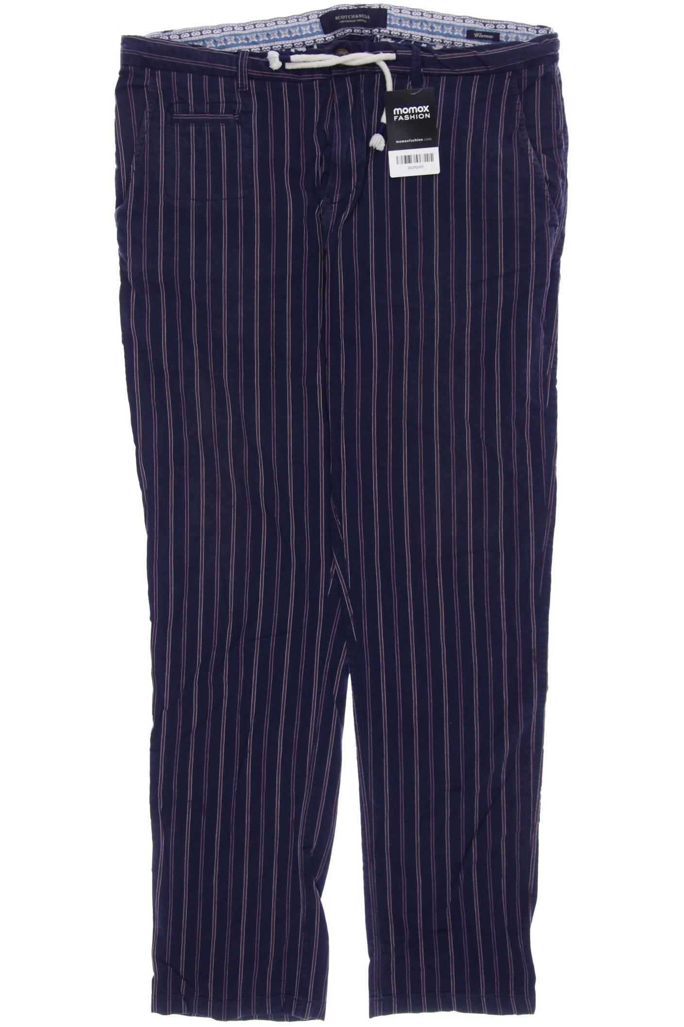 

Scotch & Soda Herren Stoffhose, marineblau