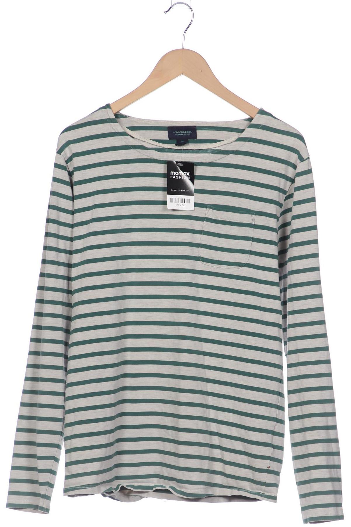 

Scotch & Soda Herren Langarmshirt, grau, Gr. 52
