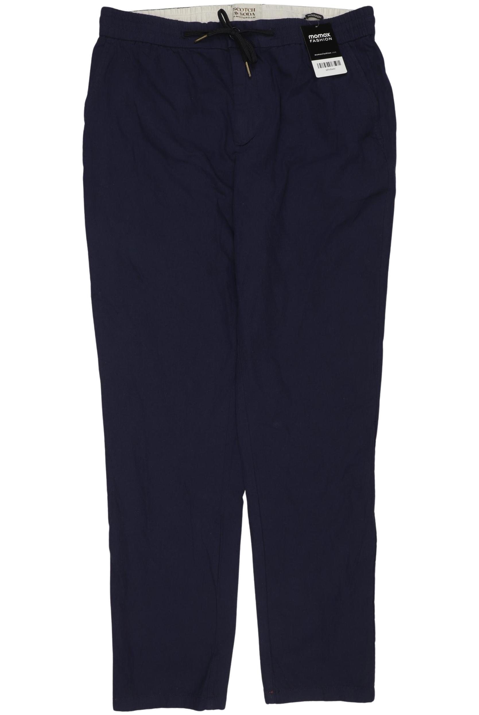 

Scotch & Soda Herren Stoffhose, marineblau, Gr. 33