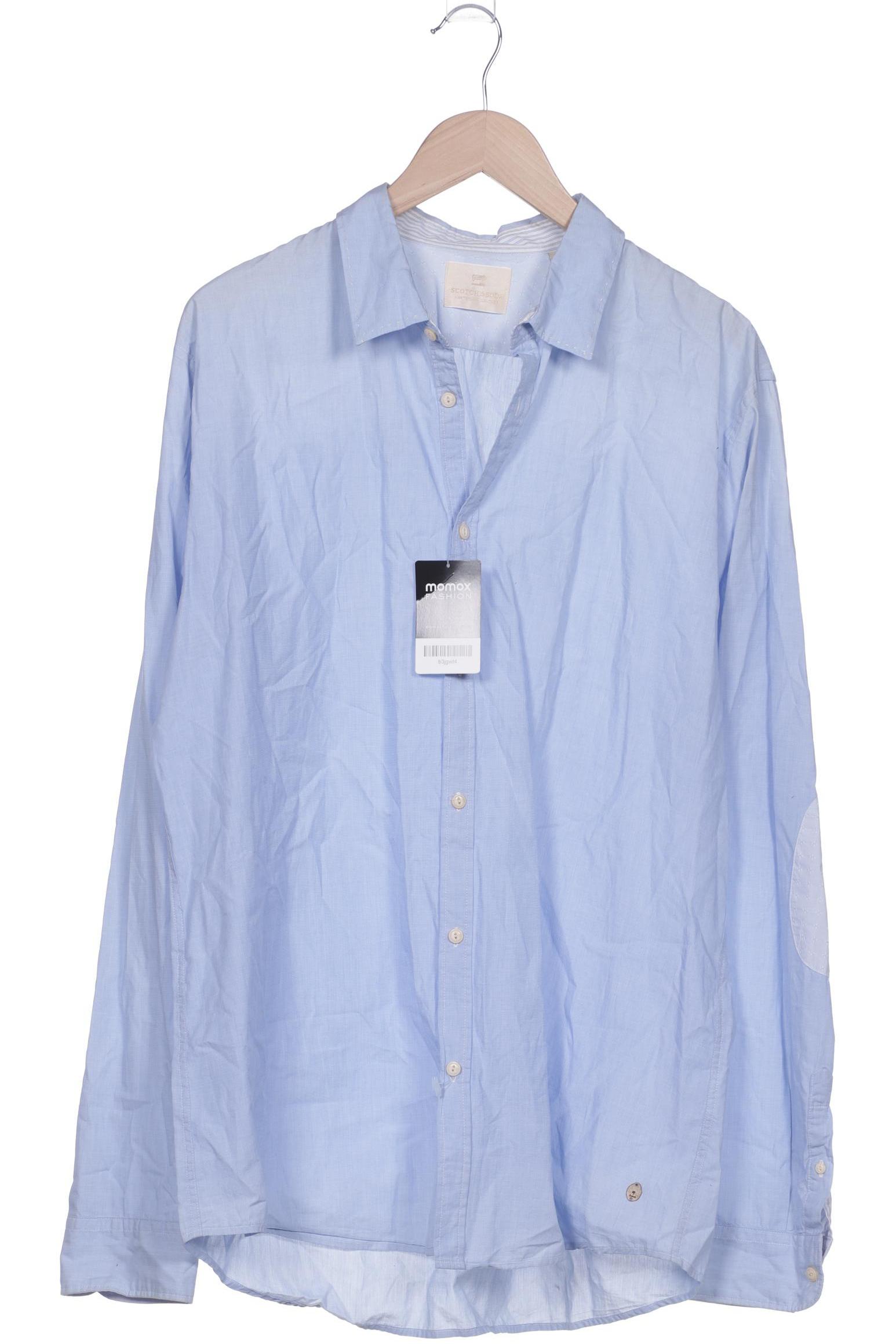 

Scotch & Soda Herren Hemd, blau, Gr. 56
