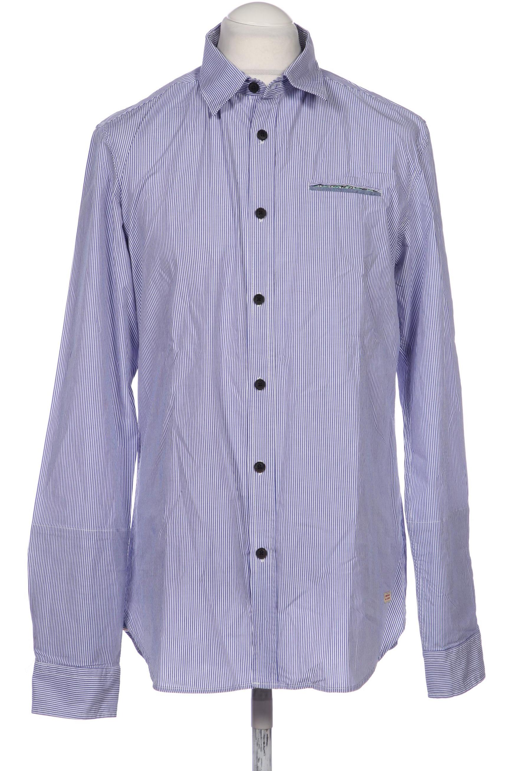

Scotch & Soda Herren Hemd, blau