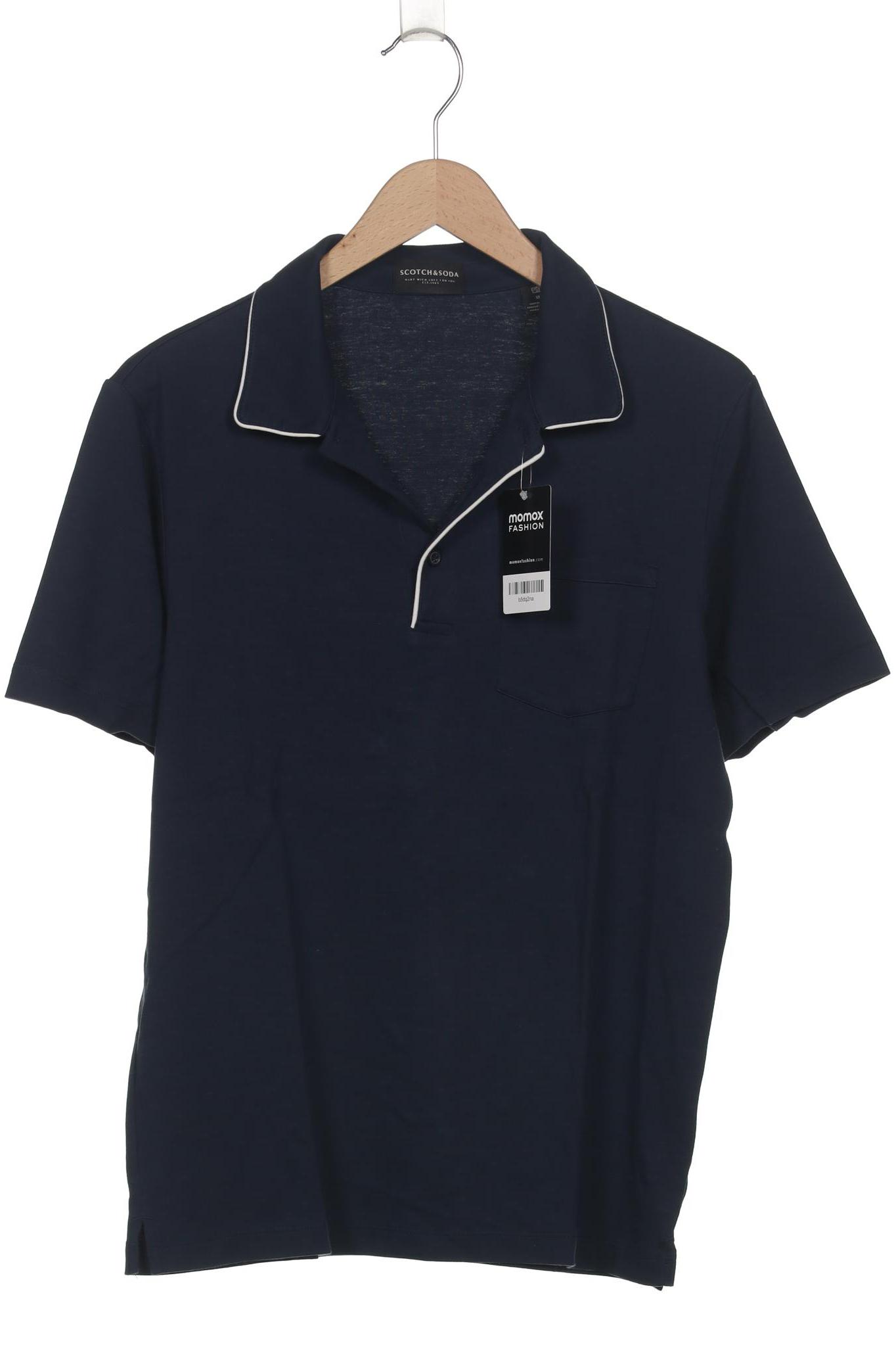 

Scotch & Soda Herren Poloshirt, marineblau, Gr. 48