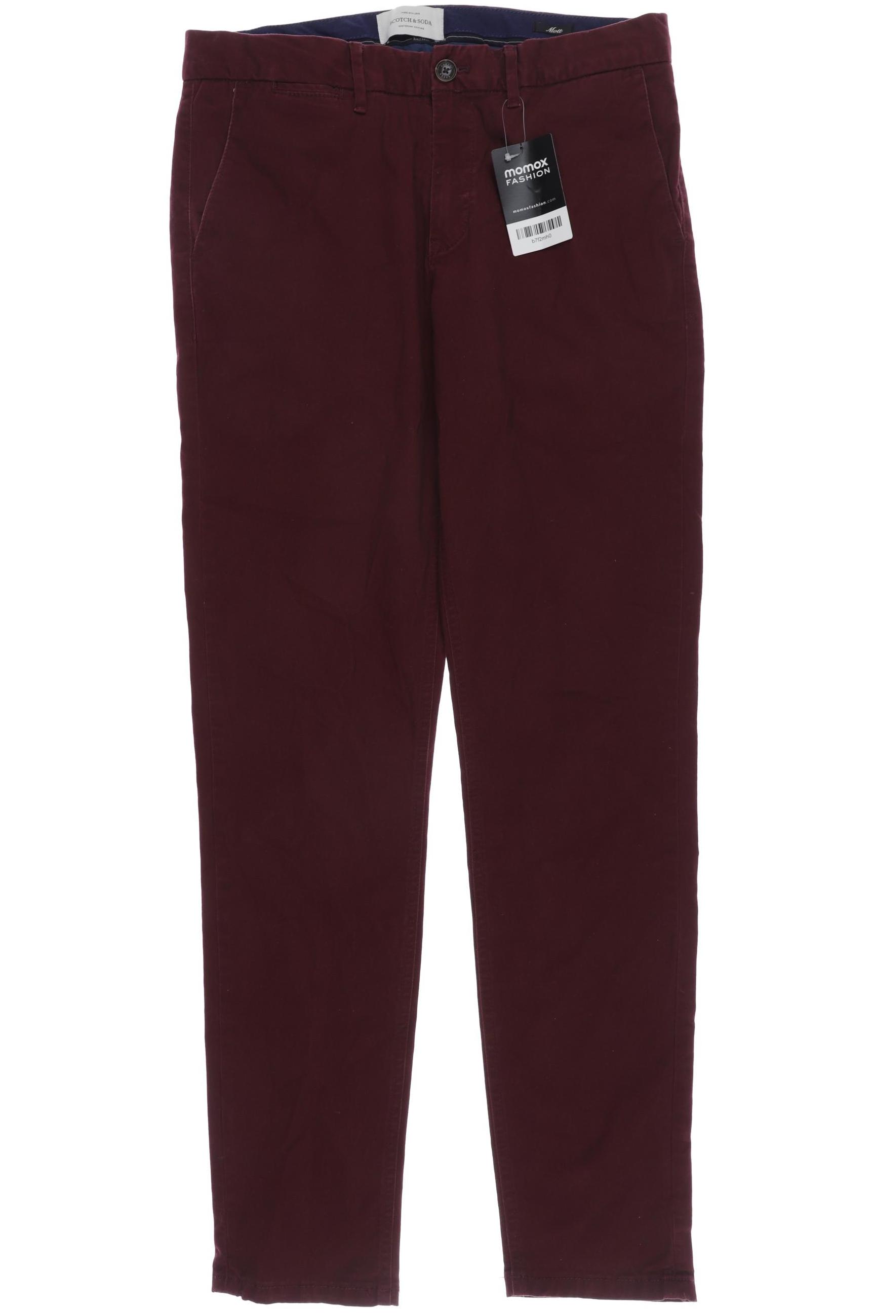 

Scotch & Soda Herren Stoffhose, bordeaux, Gr. 29