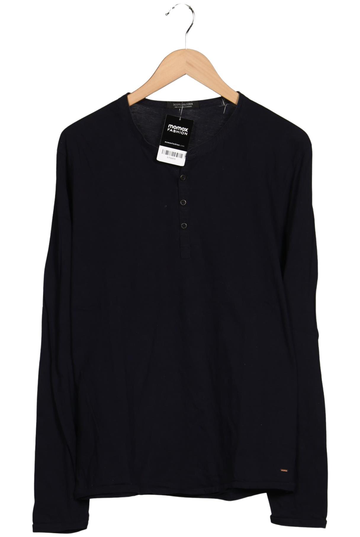 

Scotch & Soda Herren Langarmshirt, marineblau, Gr. 52