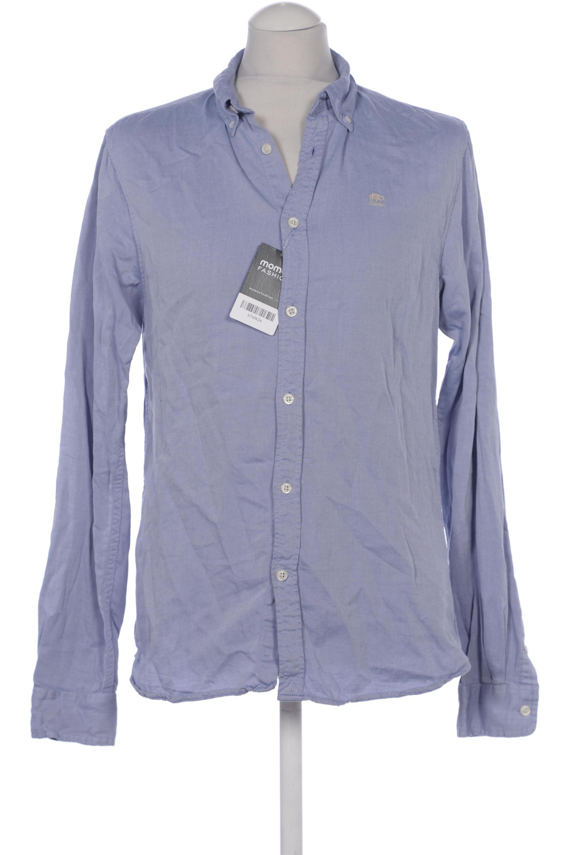 

Scotch & Soda Herren Hemd, blau, Gr. 48