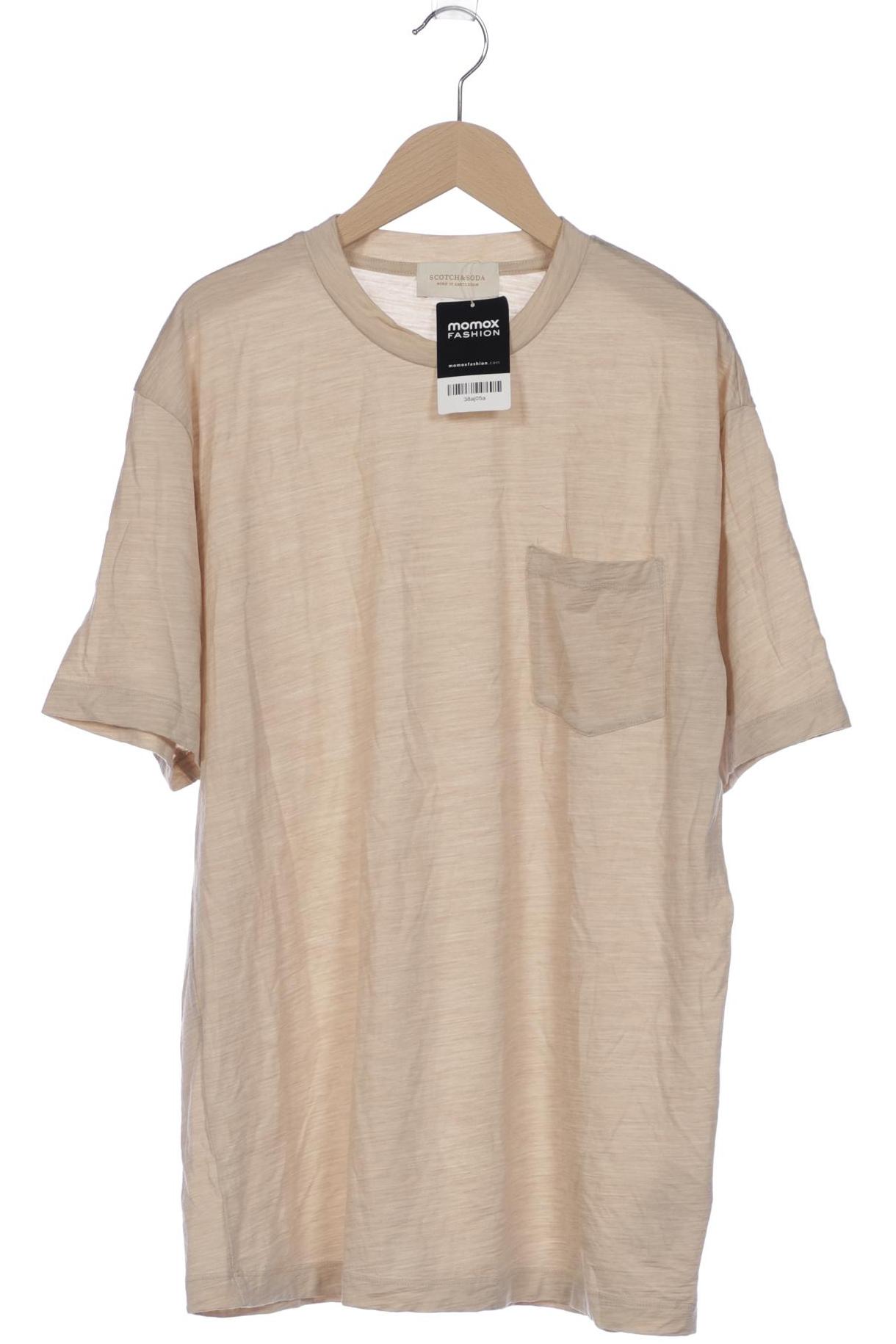 

Scotch & Soda Herren T-Shirt, beige, Gr. 52