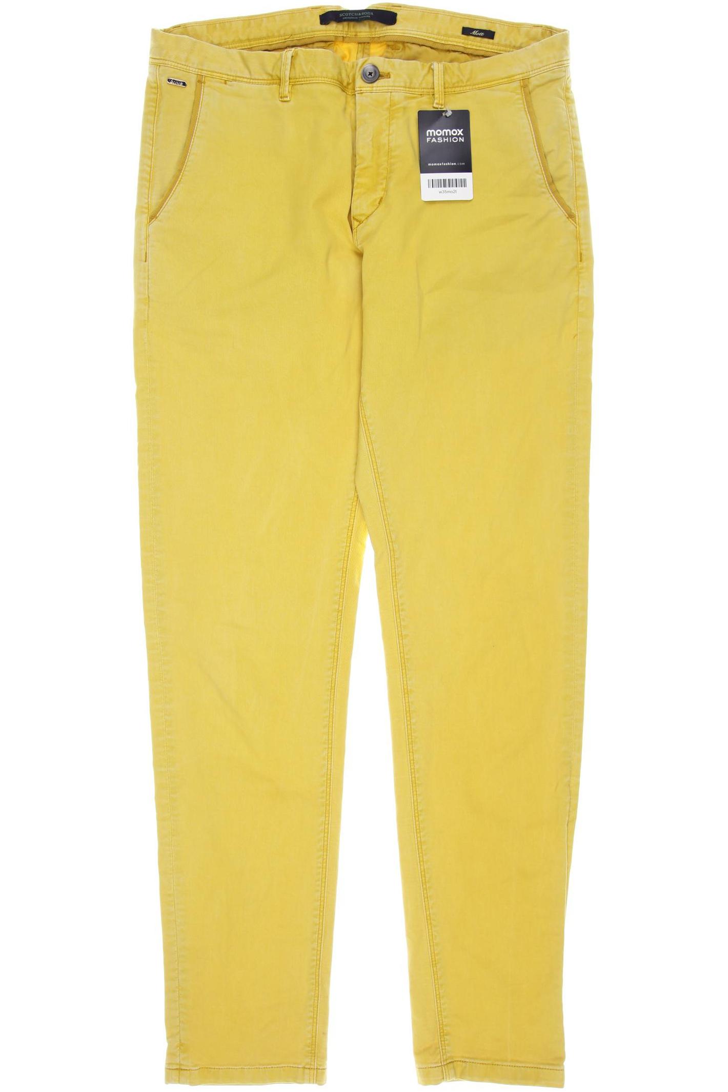 

Scotch & Soda Herren Stoffhose, gelb, Gr. 31