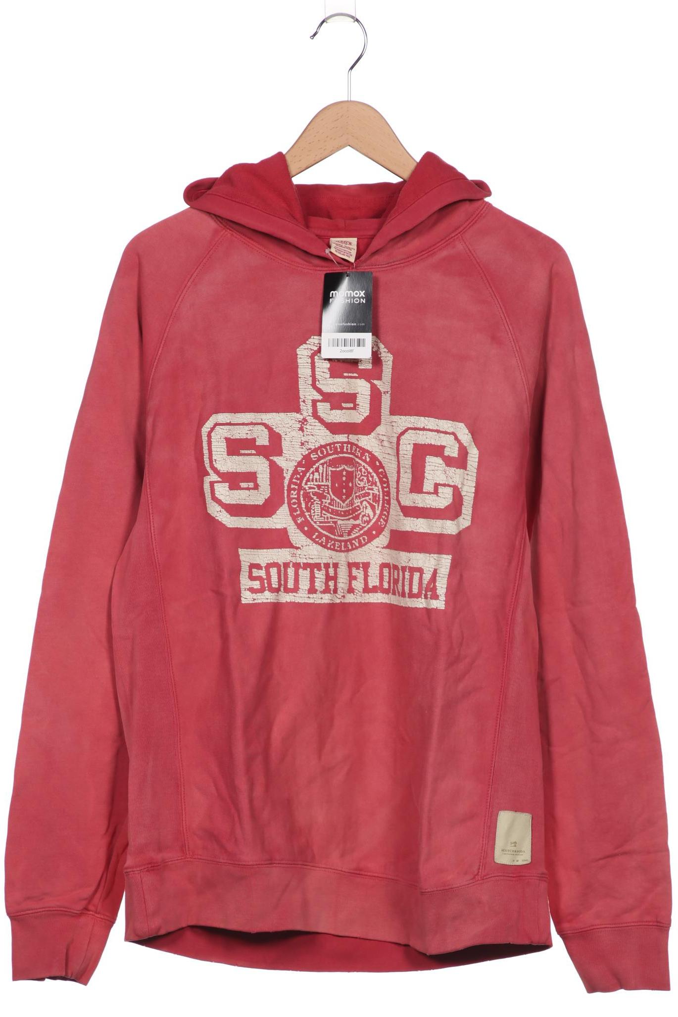 

Scotch & Soda Herren Kapuzenpullover, rot, Gr. 54