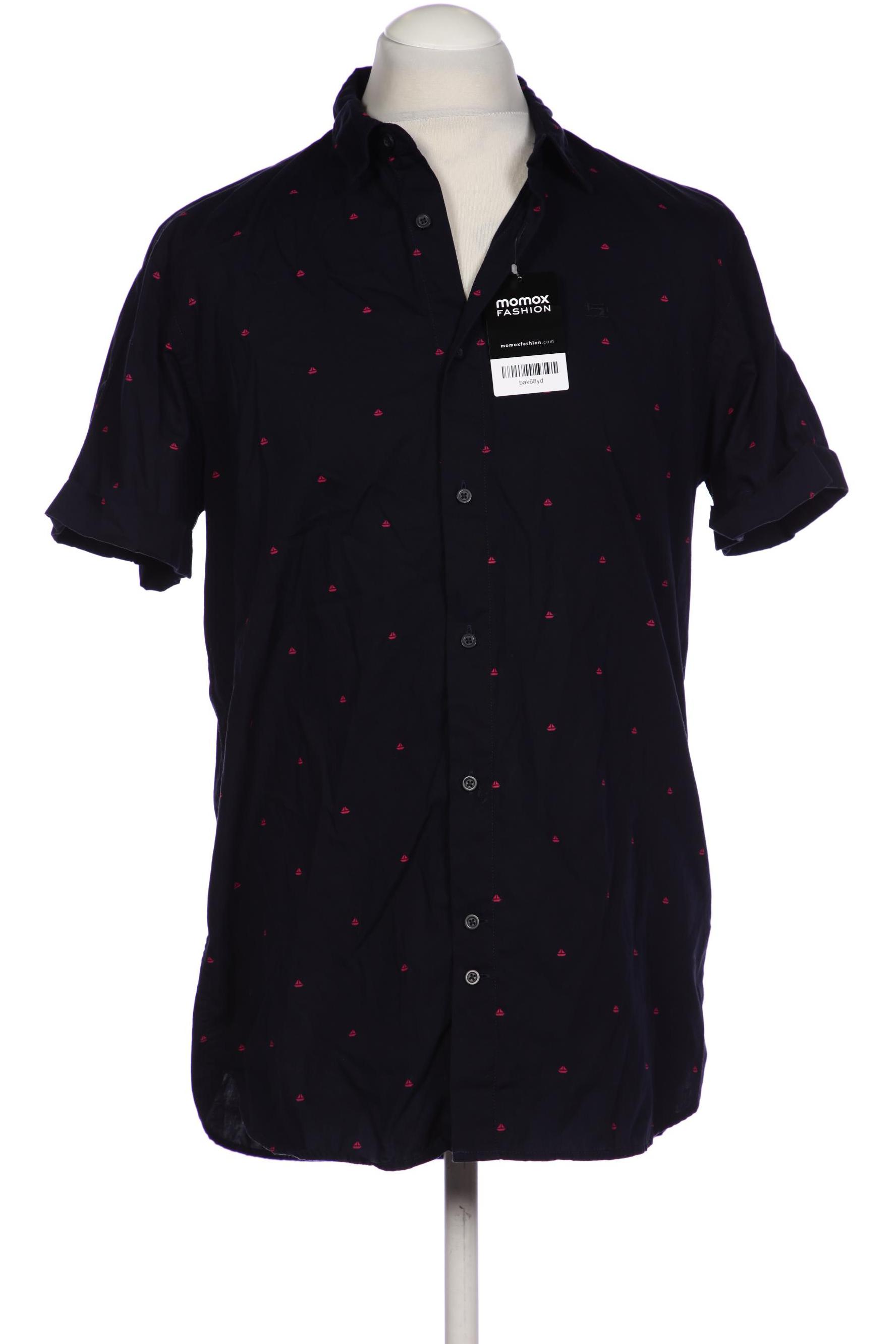 

Scotch & Soda Herren Hemd, marineblau, Gr. 52