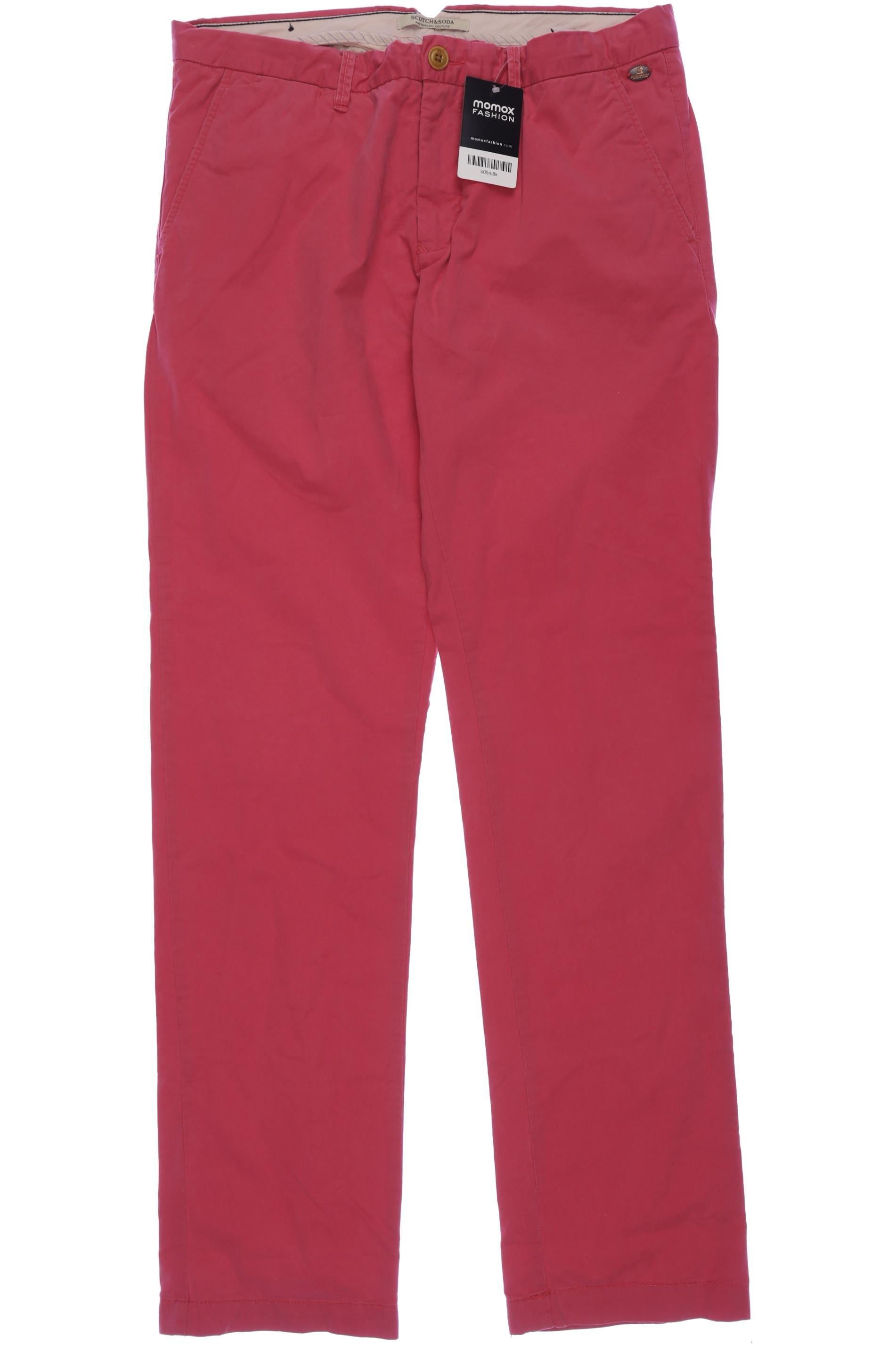 

Scotch & Soda Herren Stoffhose, pink, Gr. 32