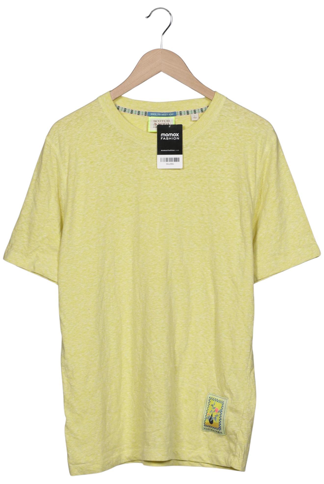 

Scotch & Soda Herren T-Shirt, gelb, Gr. 52