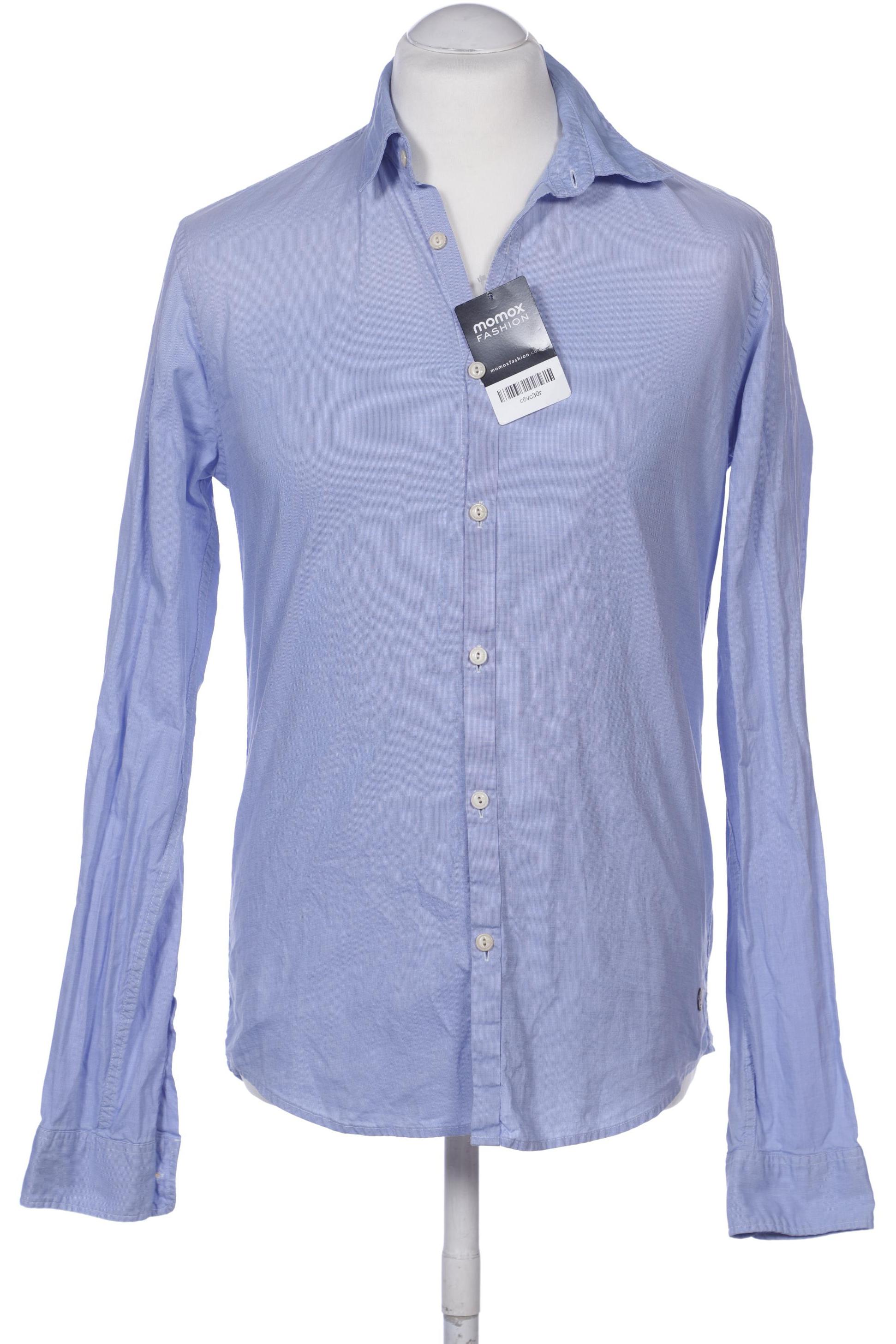 

Scotch & Soda Herren Hemd, blau, Gr. 48