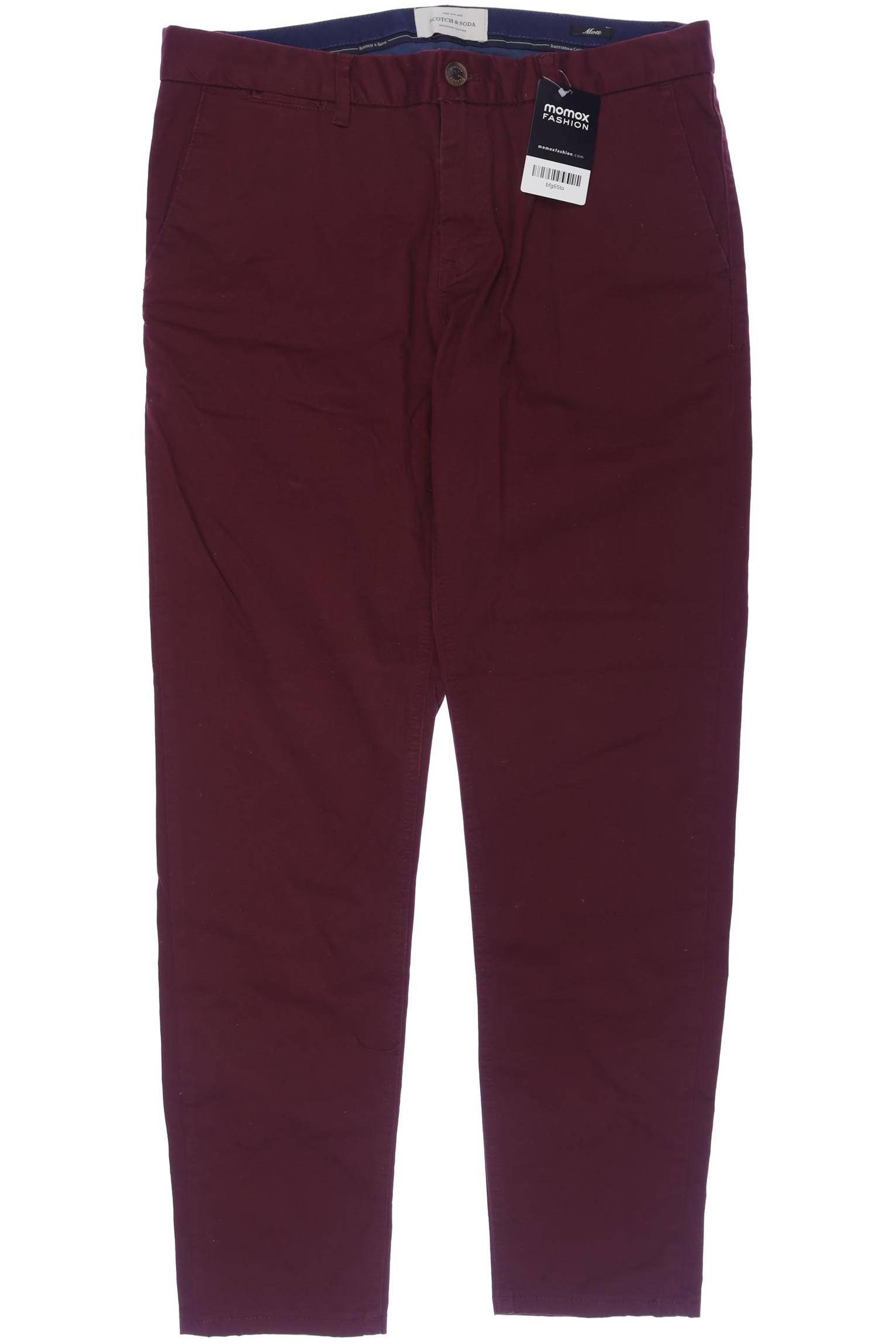 

Scotch & Soda Herren Stoffhose, bordeaux, Gr. 31