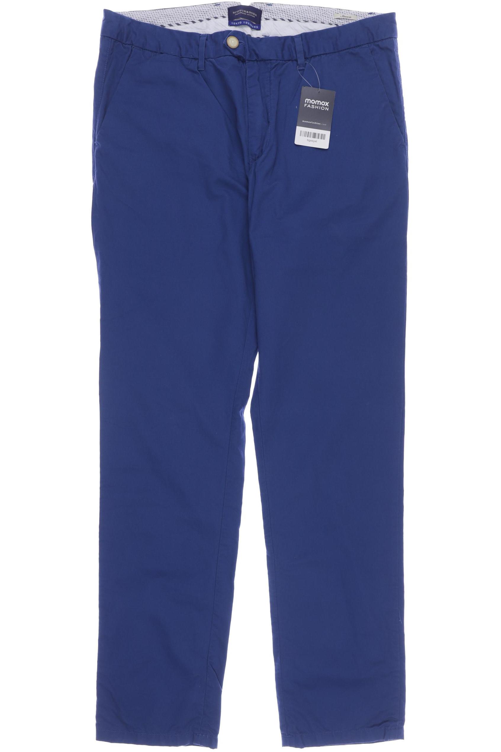 

Scotch & Soda Herren Stoffhose, blau