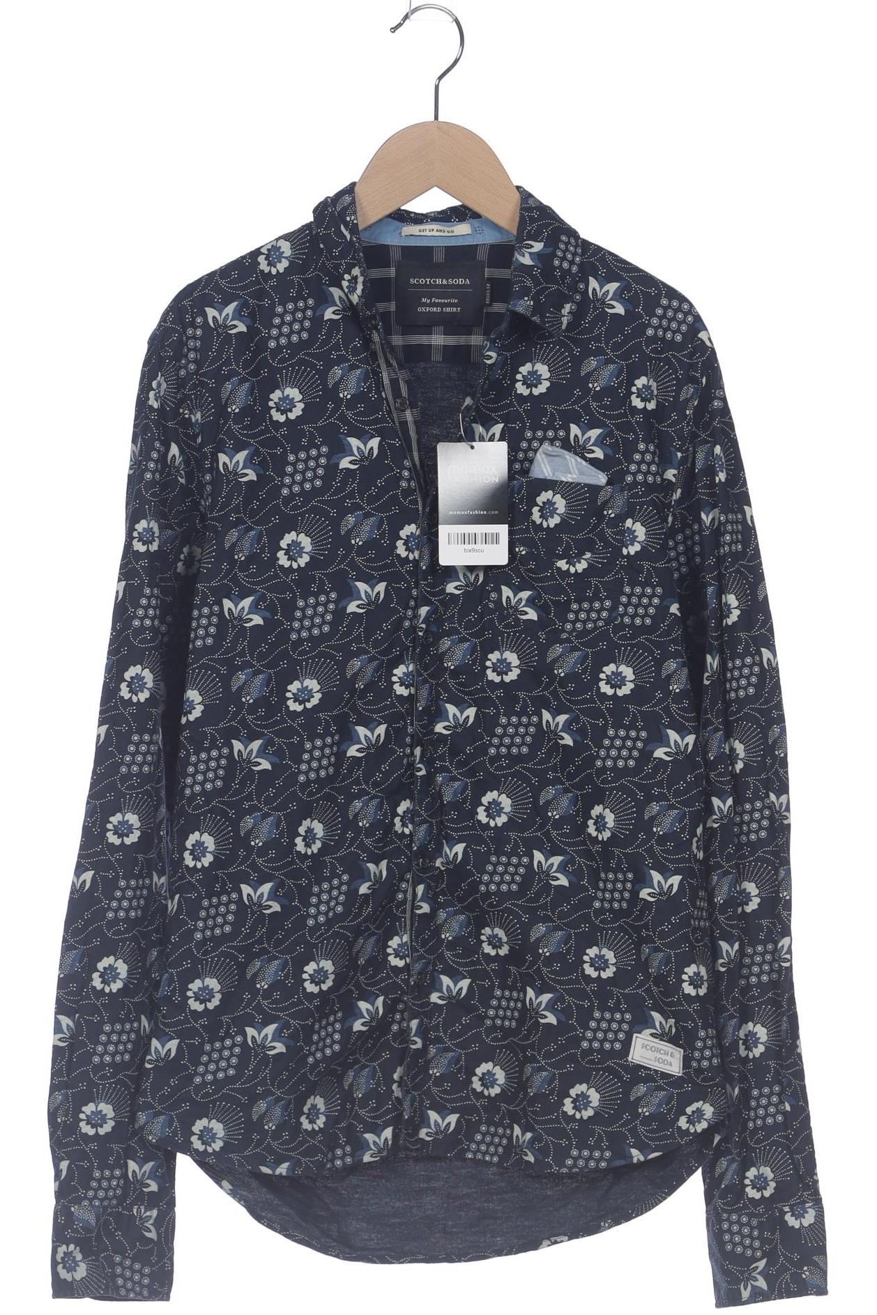 

Scotch & Soda Herren Hemd, marineblau, Gr. 62