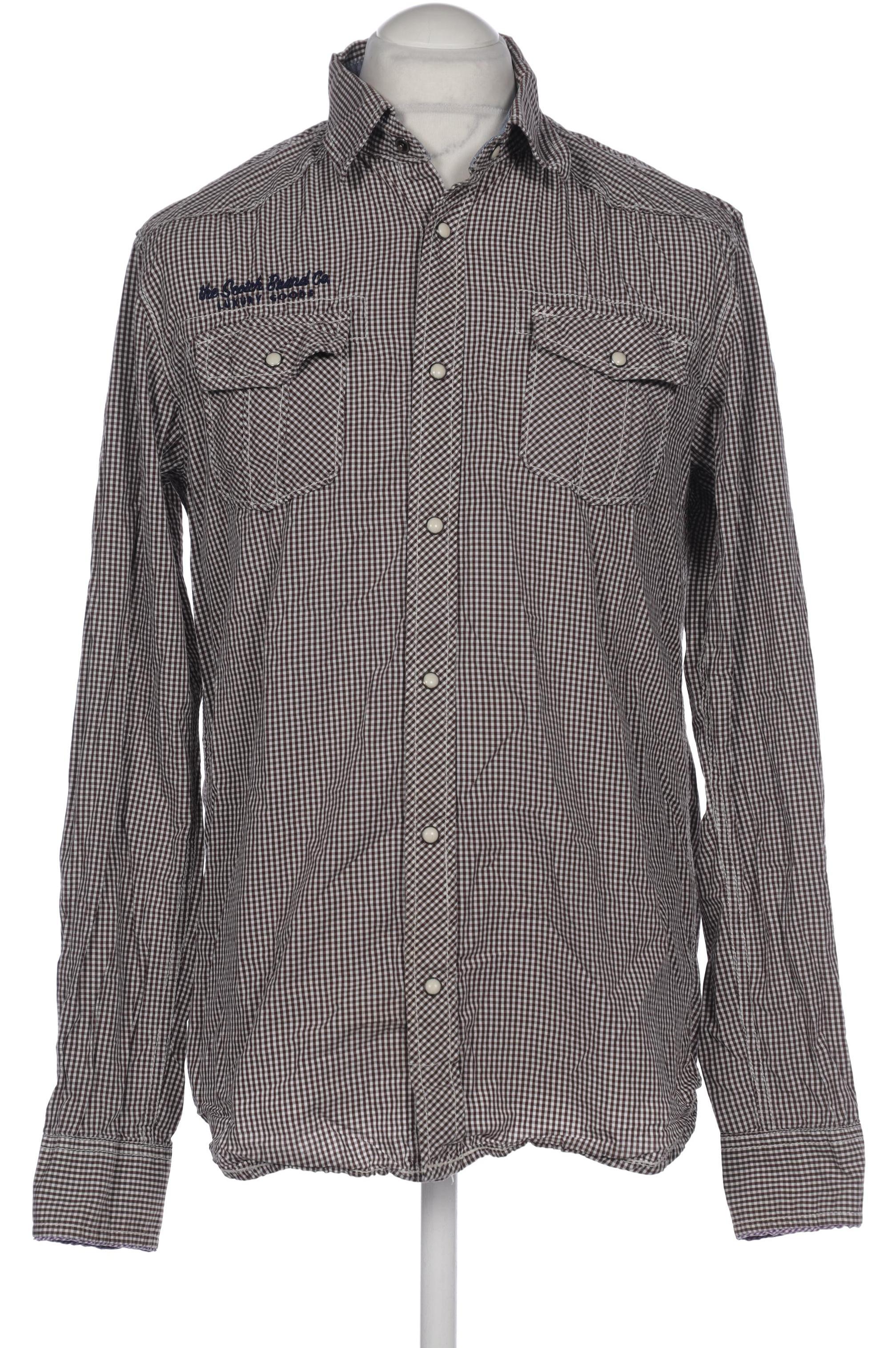 

Scotch & Soda Herren Hemd, braun, Gr. 52