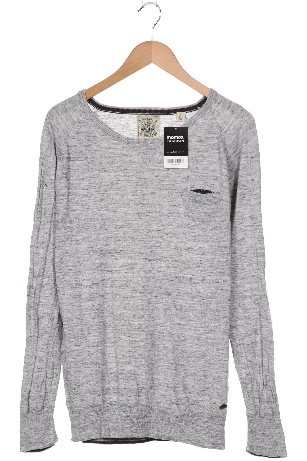 

Scotch & Soda Herren Langarmshirt, grau, Gr. 52
