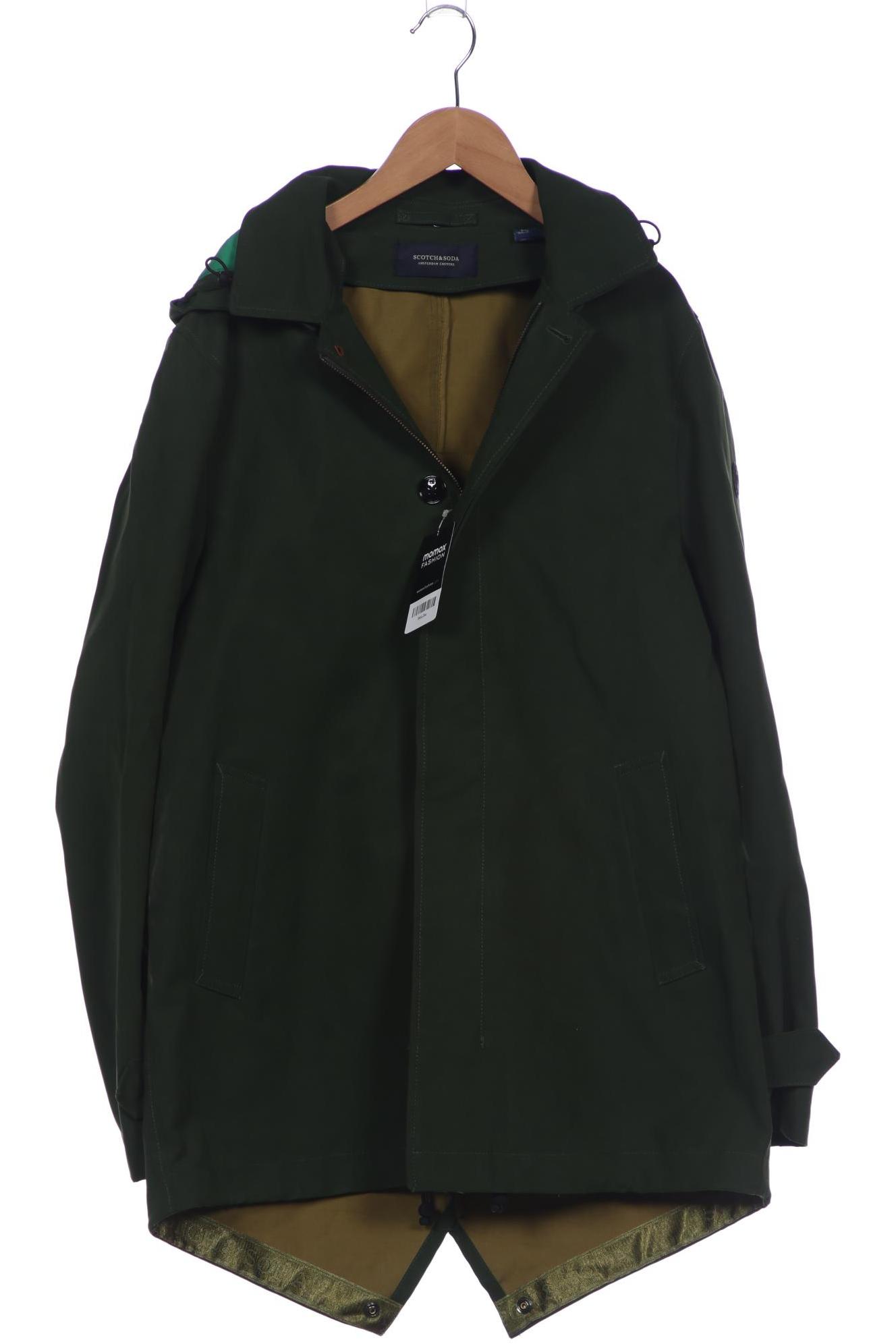 

Scotch & Soda Herren Mantel, grün, Gr. 52