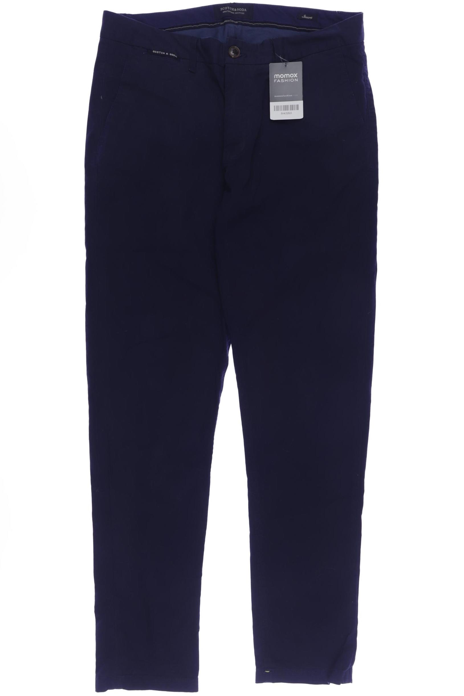 

Scotch & Soda Herren Stoffhose, marineblau, Gr. 30