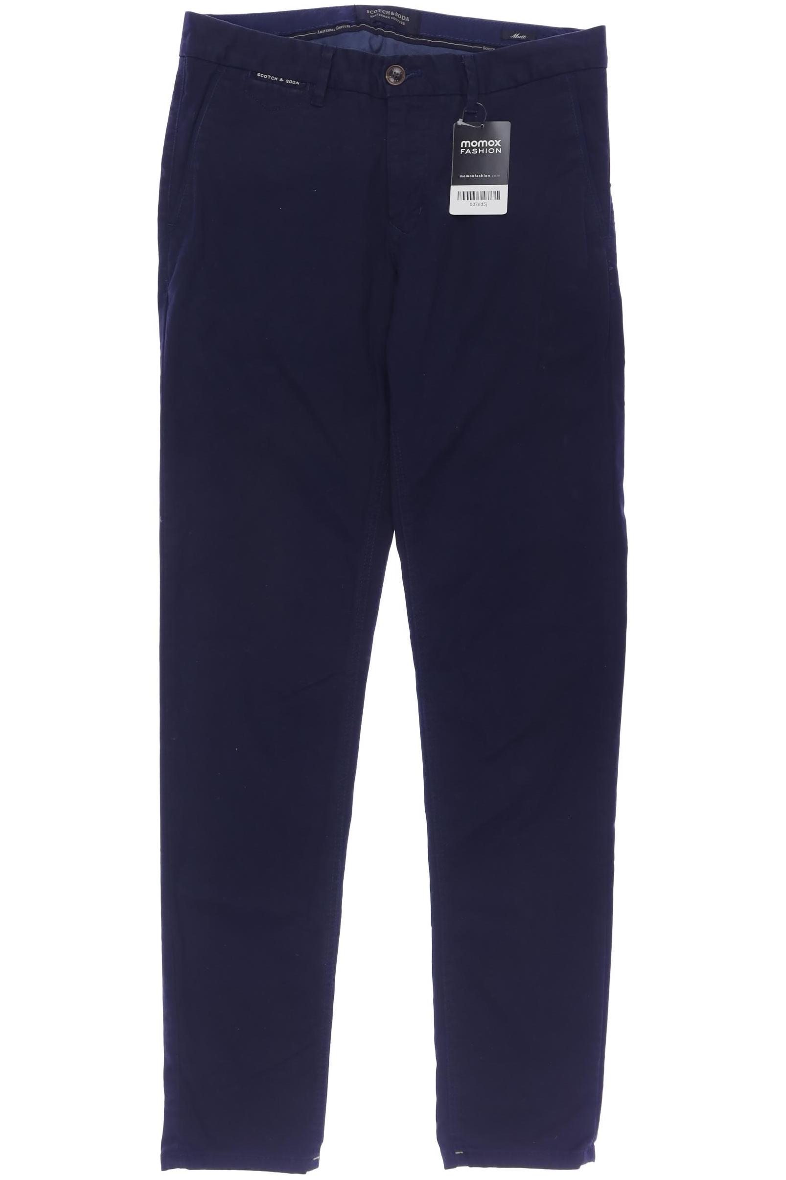

Scotch & Soda Herren Stoffhose, marineblau, Gr. 28