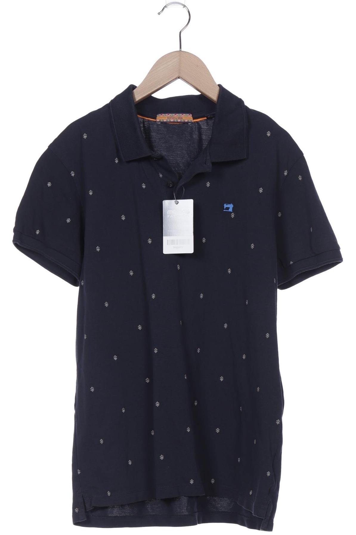 

Scotch & Soda Herren Poloshirt, marineblau, Gr. 48