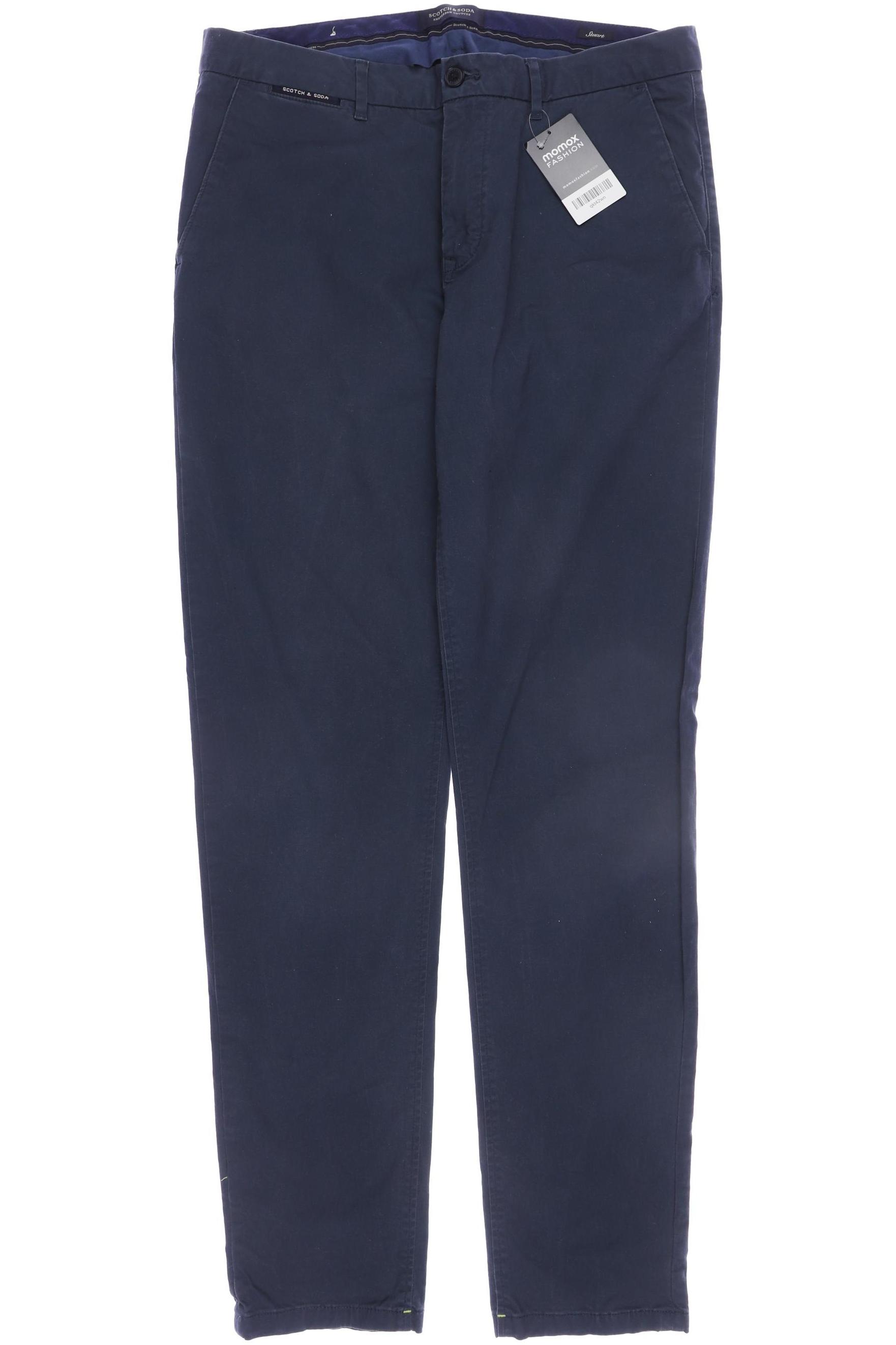 

Scotch & Soda Herren Stoffhose, marineblau, Gr. 33