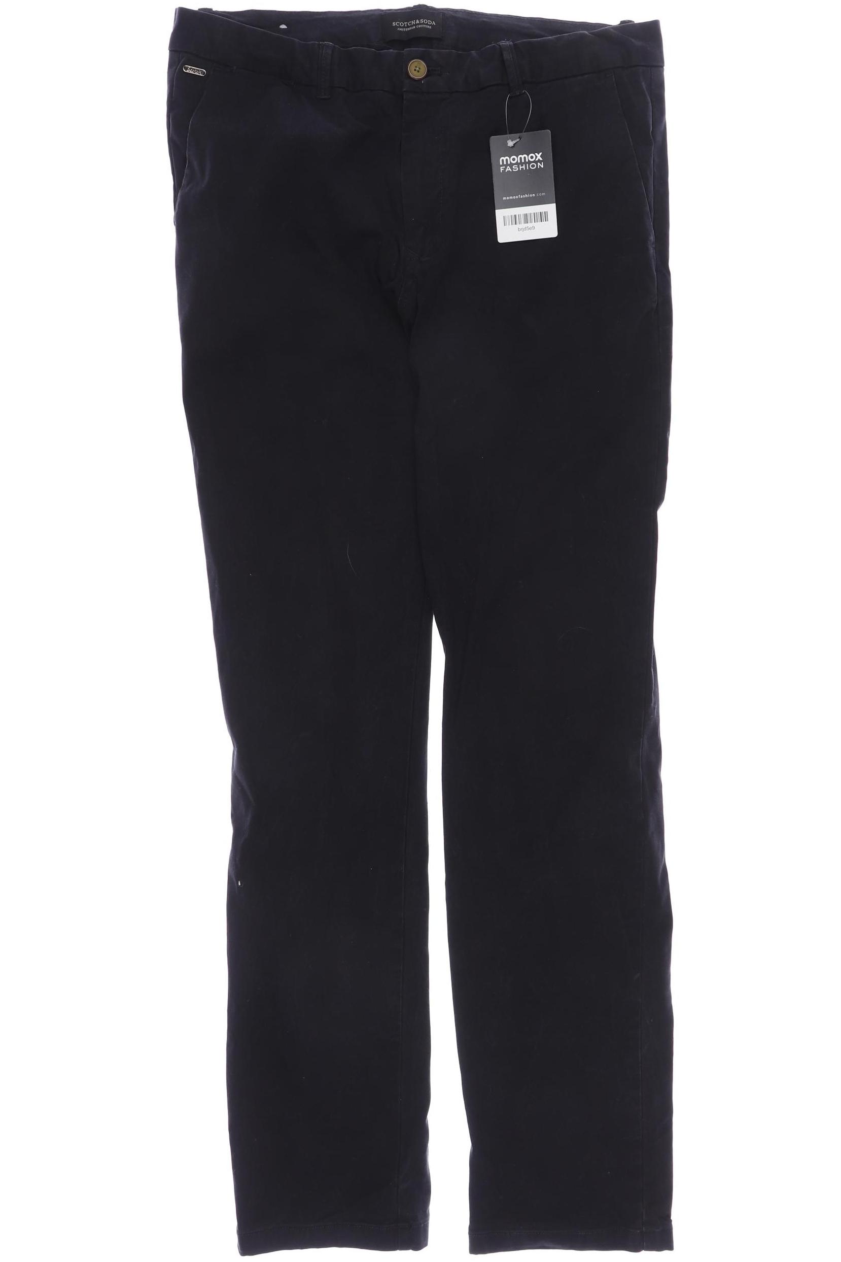 

Scotch & Soda Herren Stoffhose, schwarz