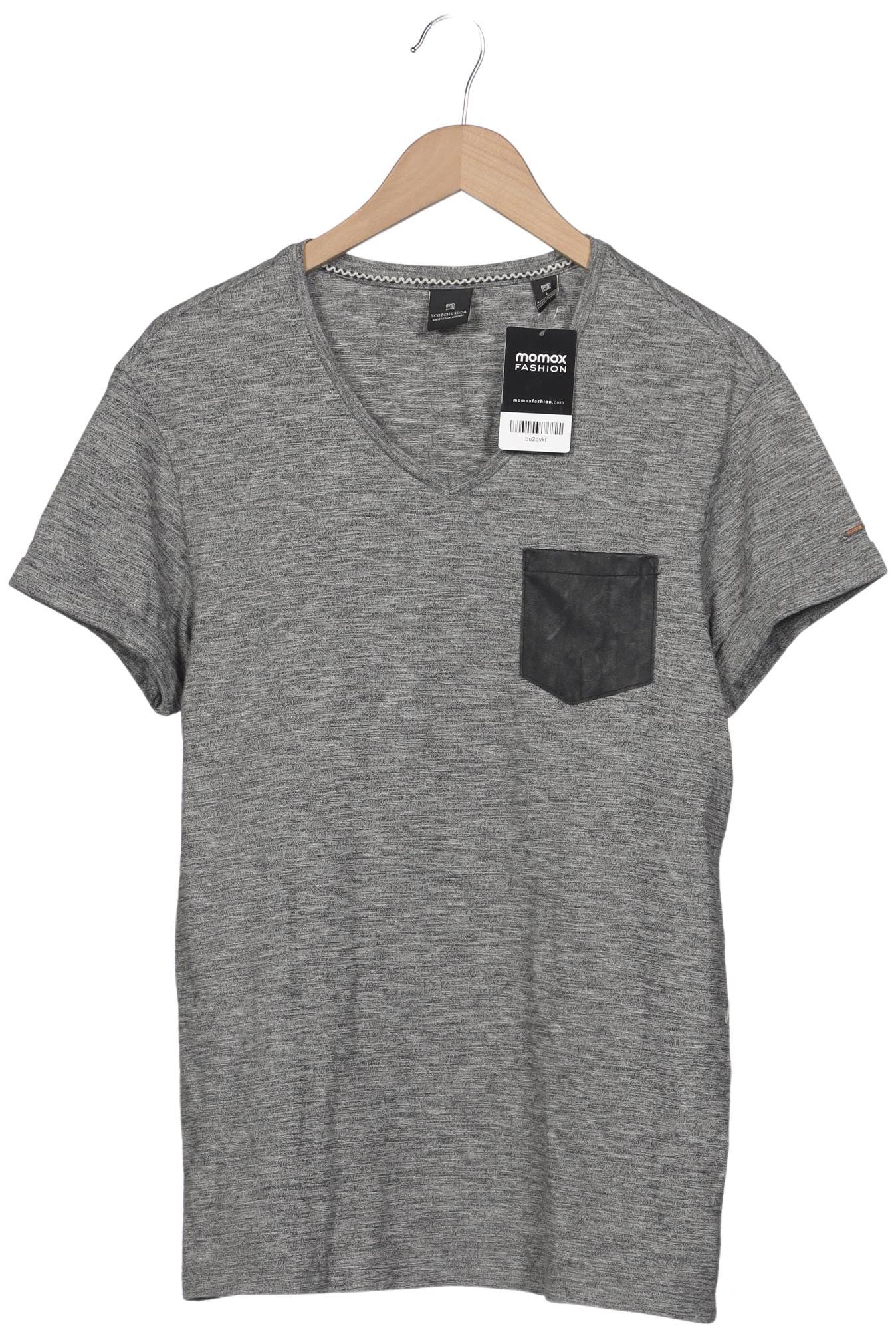 

Scotch & Soda Herren T-Shirt, grau, Gr. 52