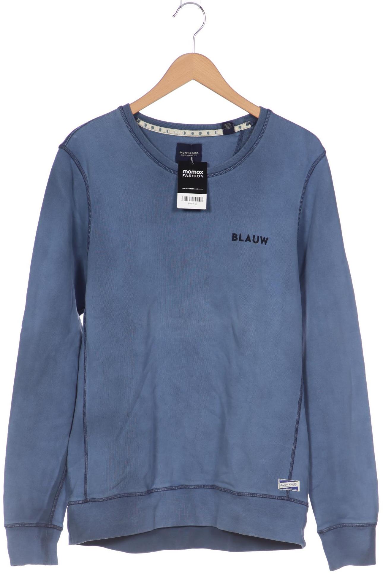 

Scotch & Soda Herren Sweatshirt, blau, Gr. 52