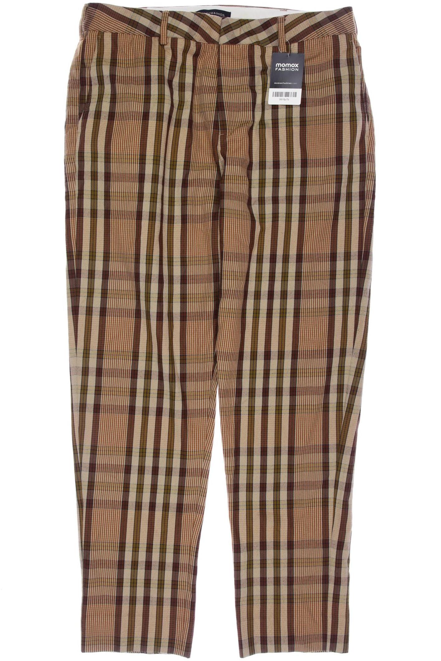 

Scotch & Soda Herren Stoffhose, braun, Gr. 32