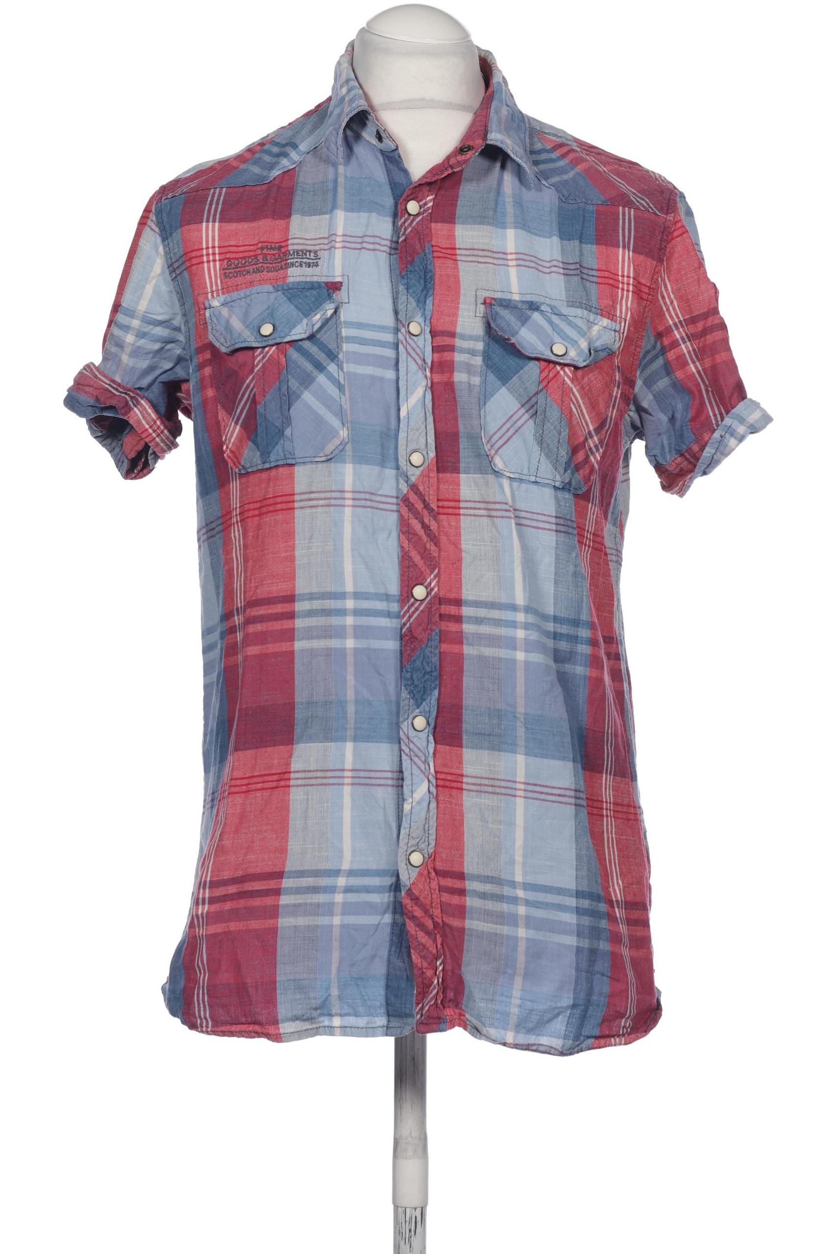 

Scotch & Soda Herren Hemd, blau, Gr. 52