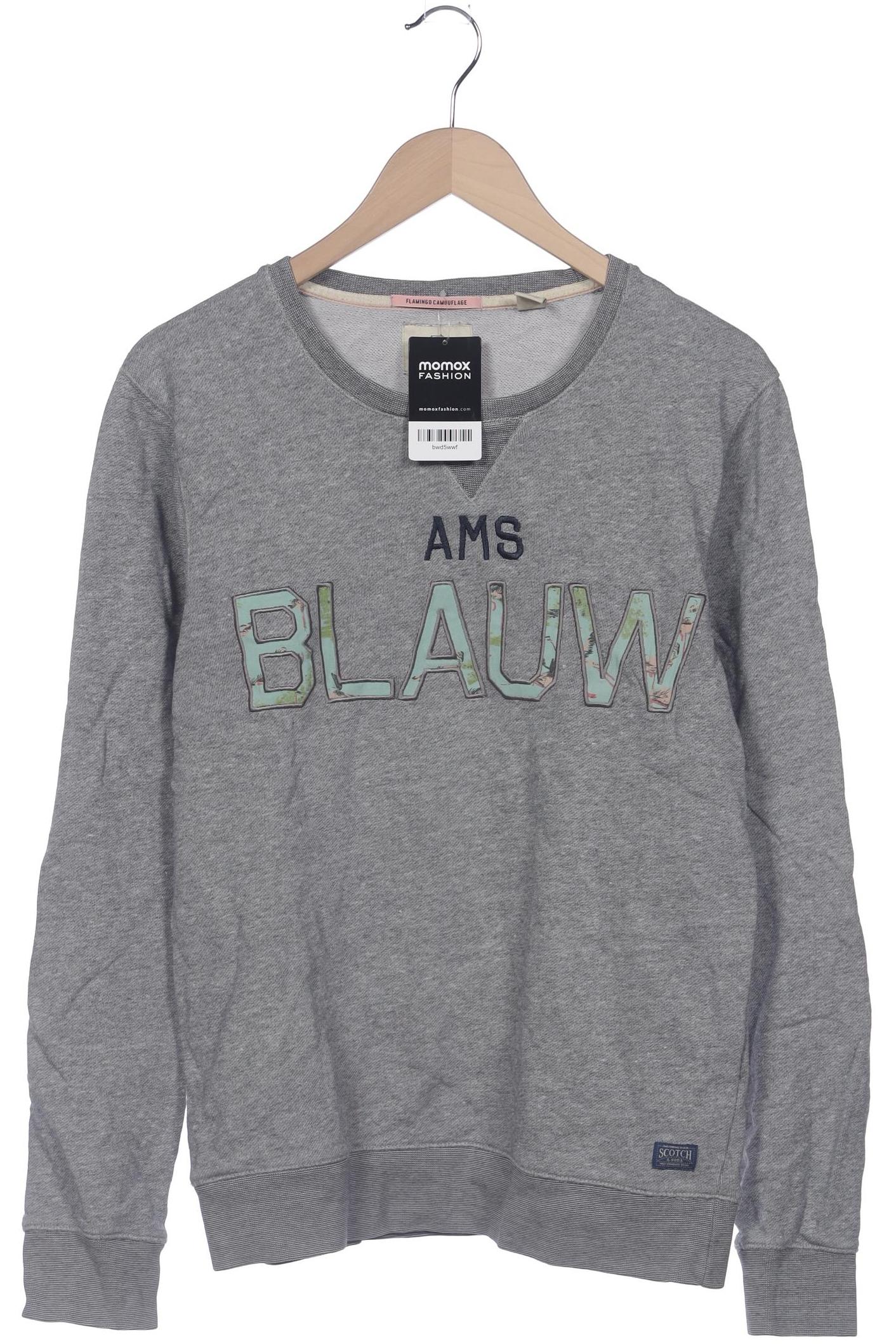 

Scotch & Soda Herren Sweatshirt, grau, Gr. 48