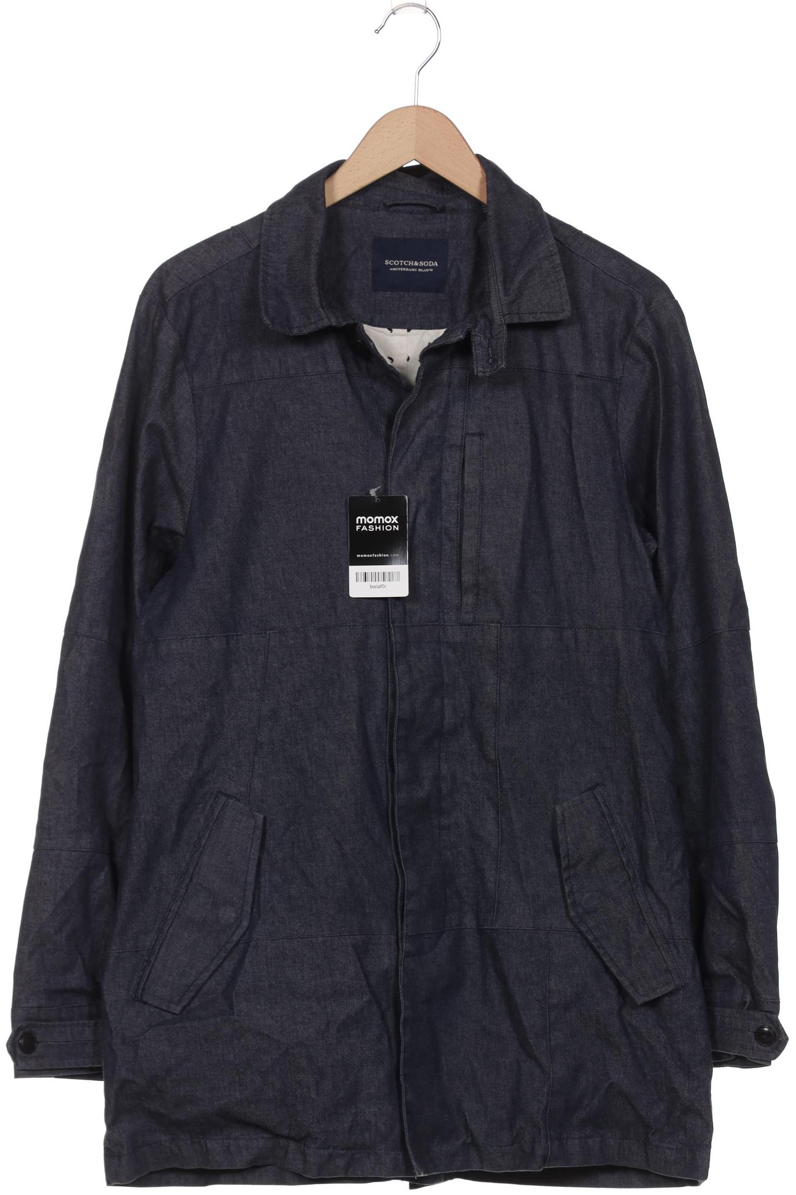 

Scotch & Soda Herren Mantel, marineblau, Gr. 52