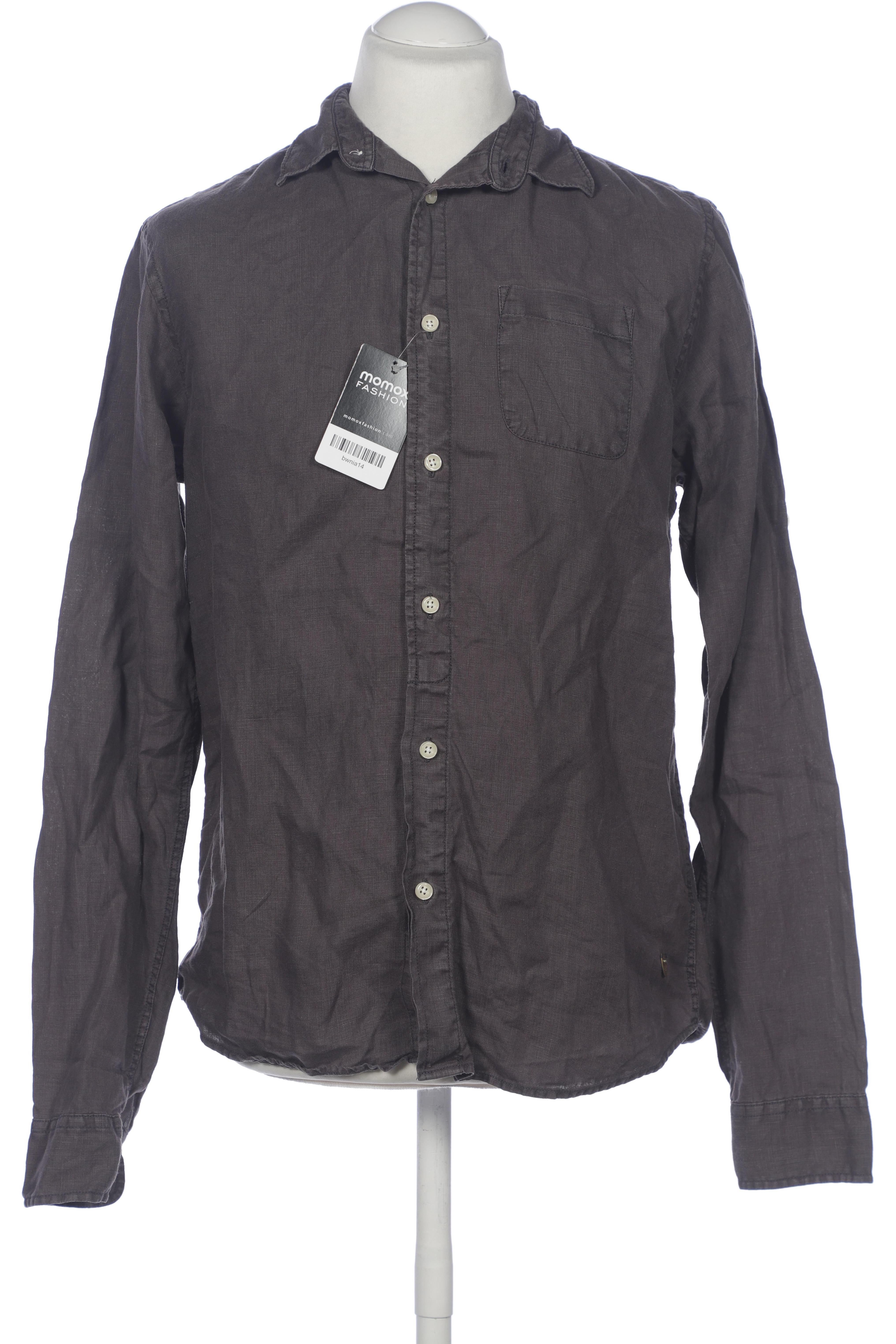 

Scotch & Soda Herren Hemd, grau, Gr. 48