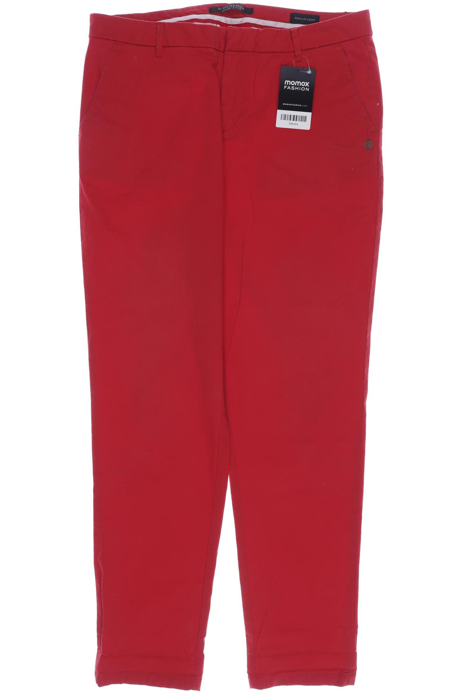 

Scotch & Soda Herren Stoffhose, rot, Gr. 44
