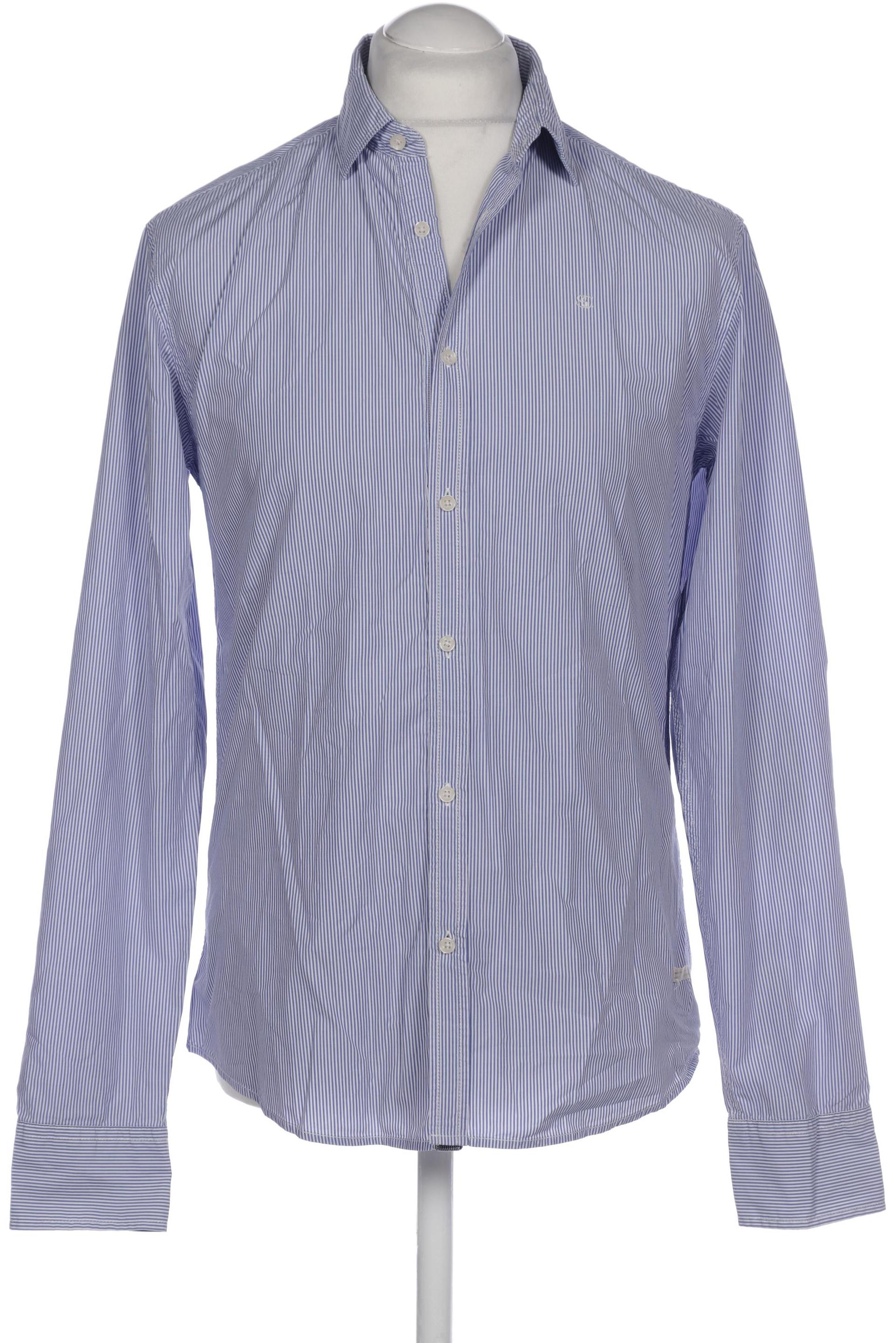 

Scotch & Soda Herren Hemd, blau, Gr. 48
