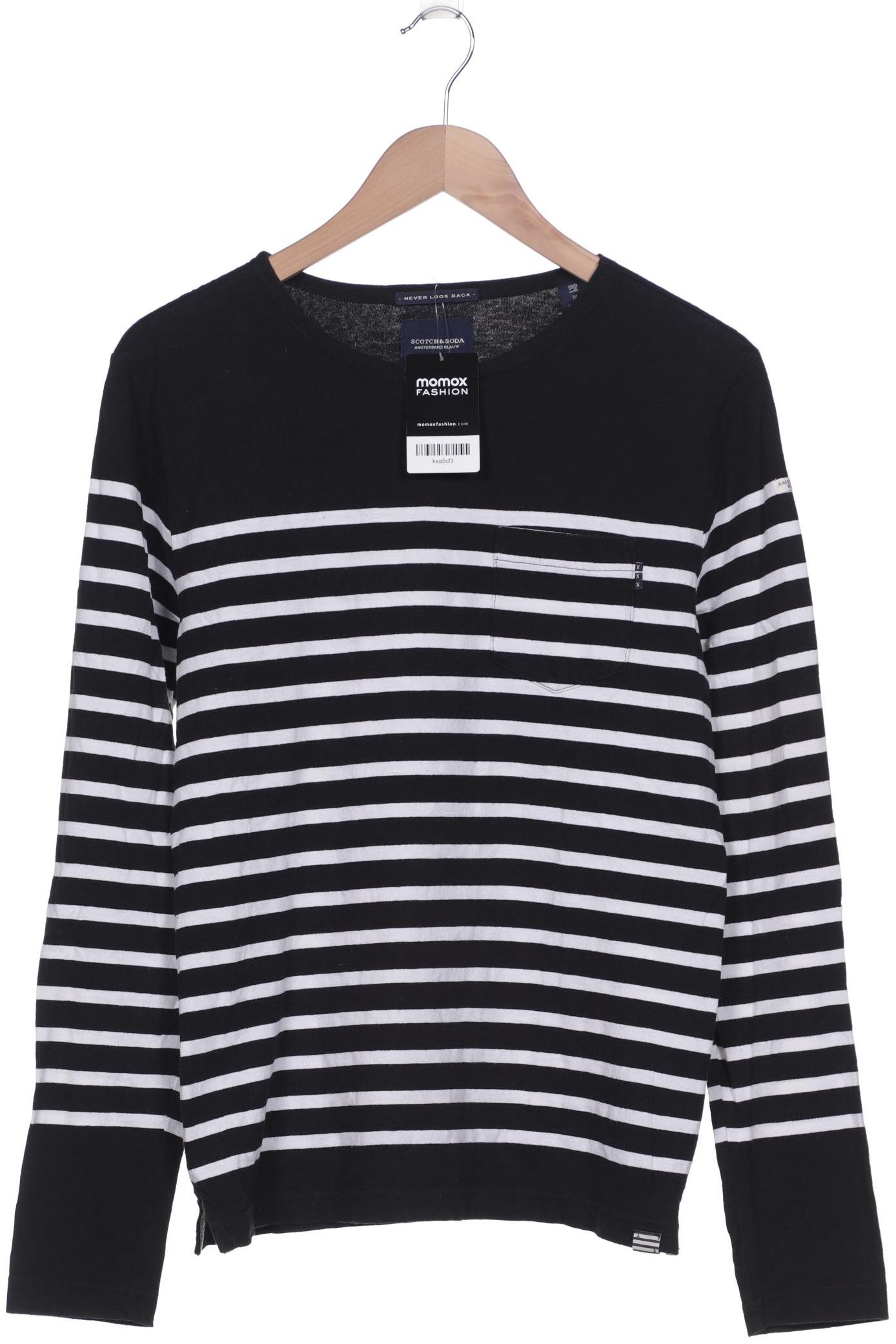 

Scotch & Soda Herren Langarmshirt, schwarz, Gr. 48