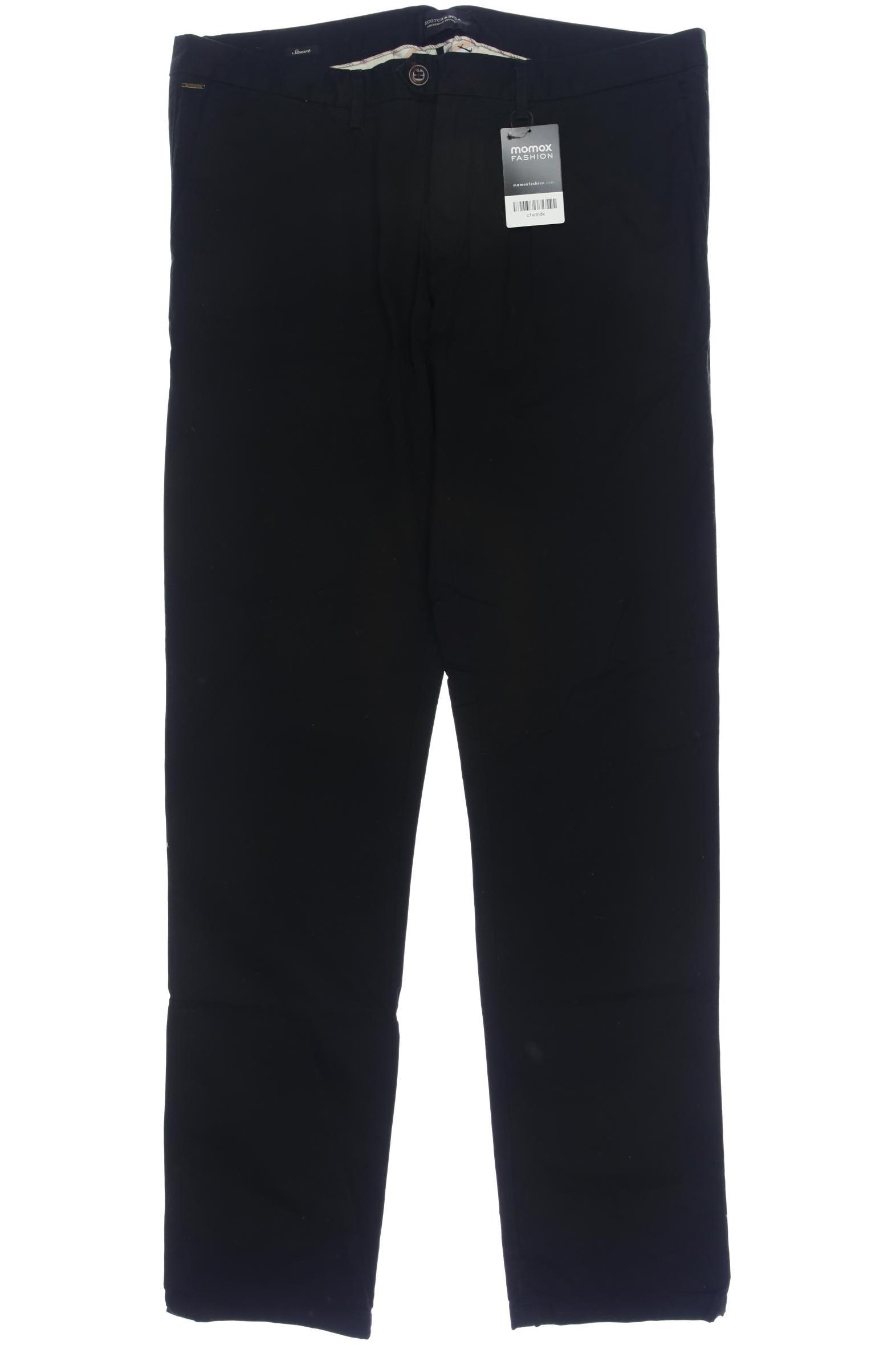 

Scotch & Soda Herren Stoffhose, schwarz, Gr. 34