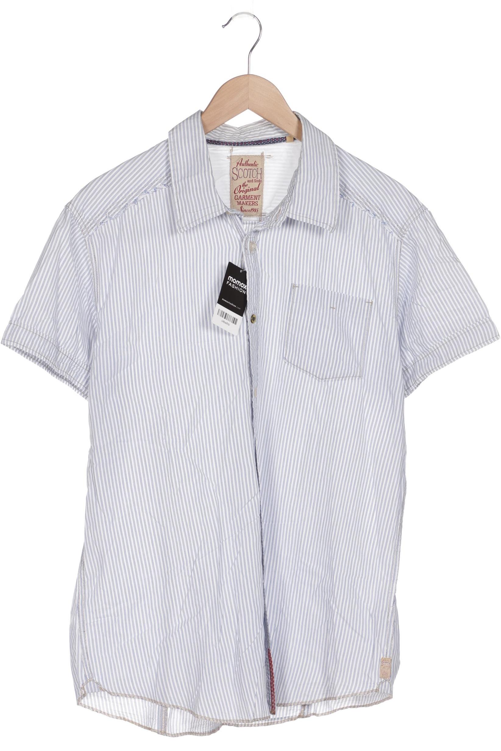 

Scotch & Soda Herren Hemd, blau, Gr. 56