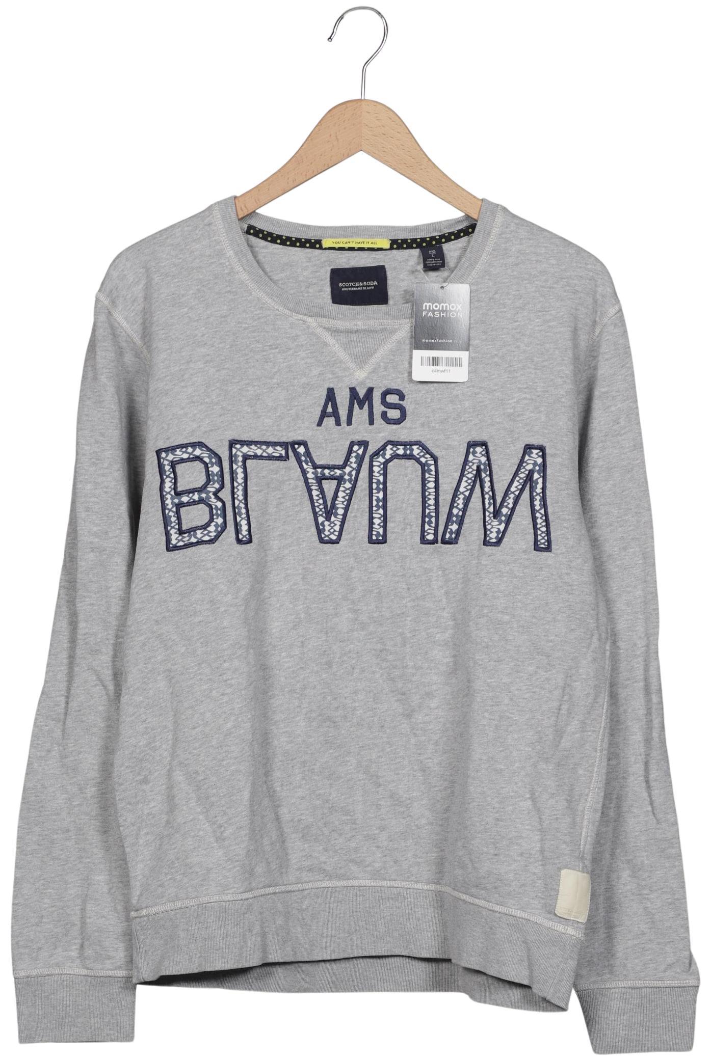 

Scotch & Soda Herren Sweatshirt, grau, Gr. 52