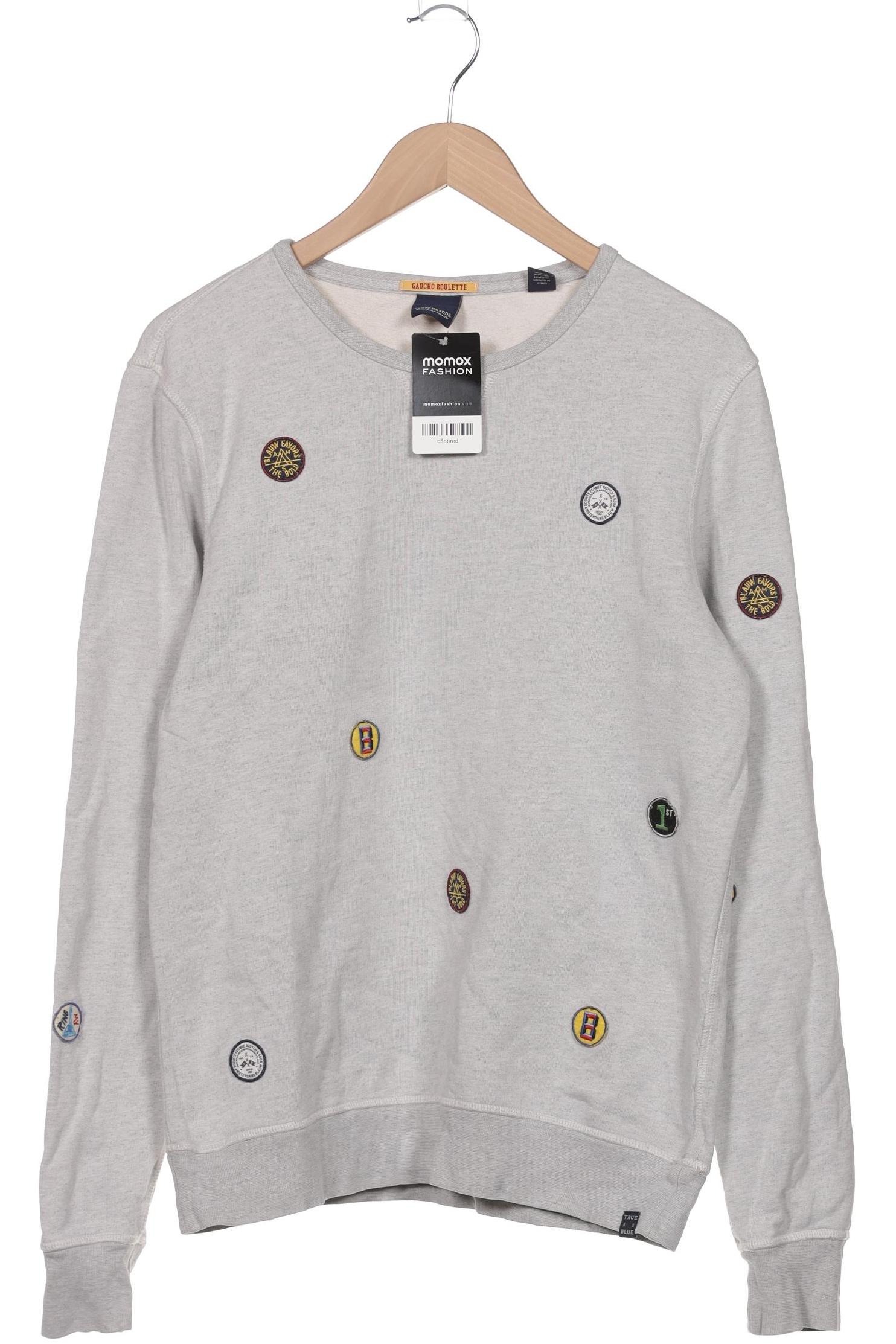 

Scotch & Soda Herren Sweatshirt, grau, Gr. 48