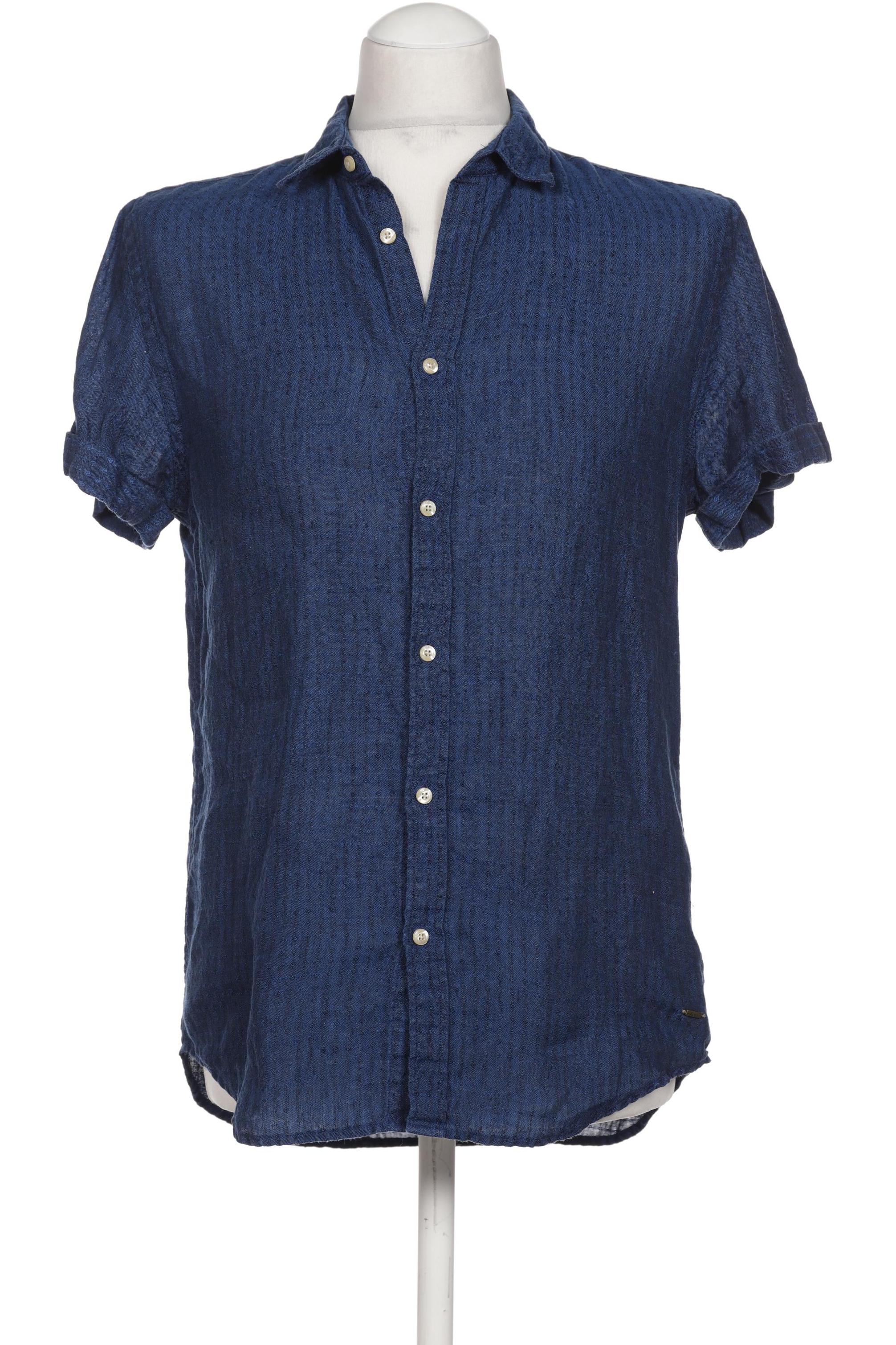 

Scotch & Soda Herren Hemd, blau