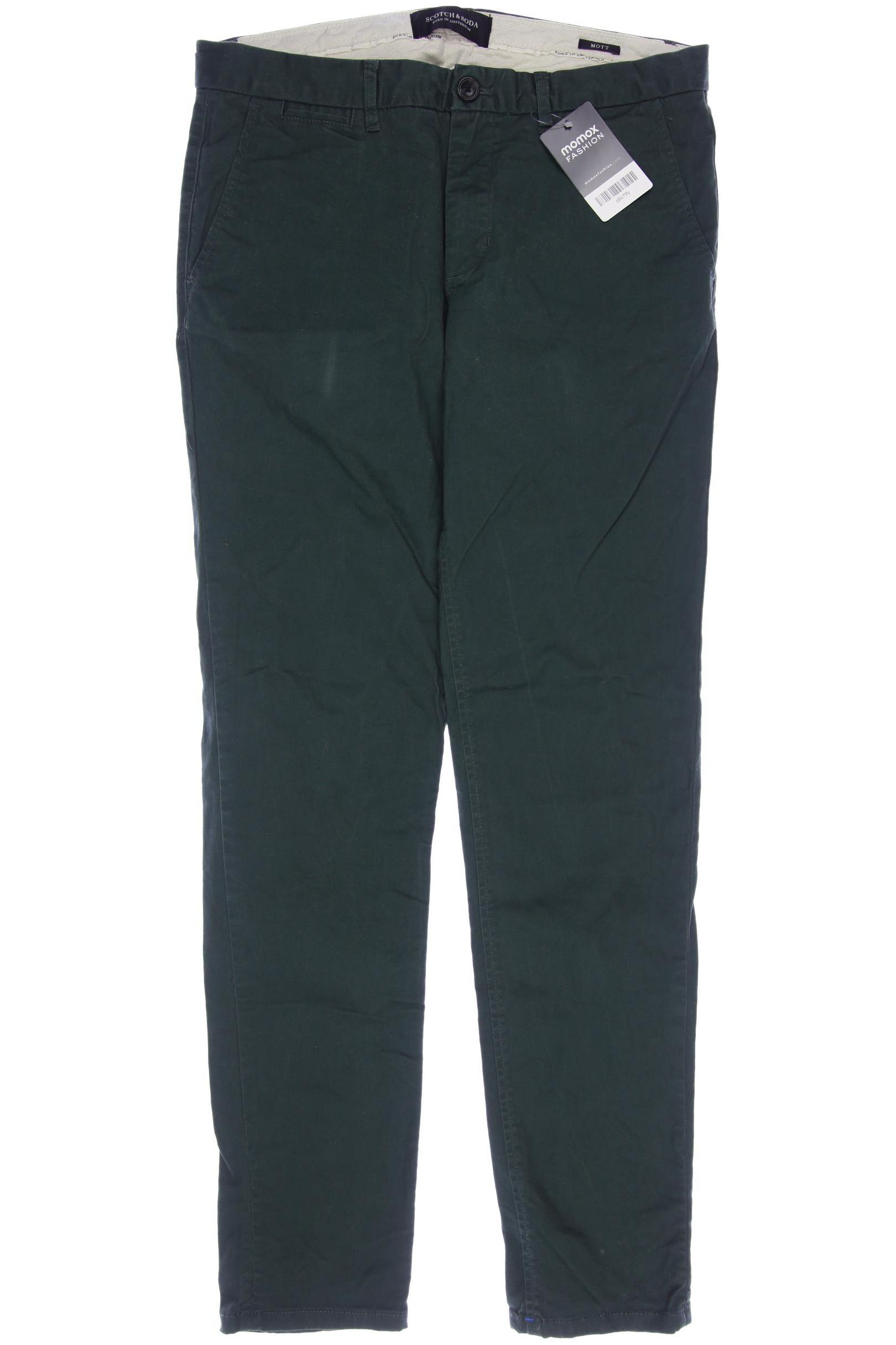 

Scotch & Soda Herren Stoffhose, grün, Gr. 30