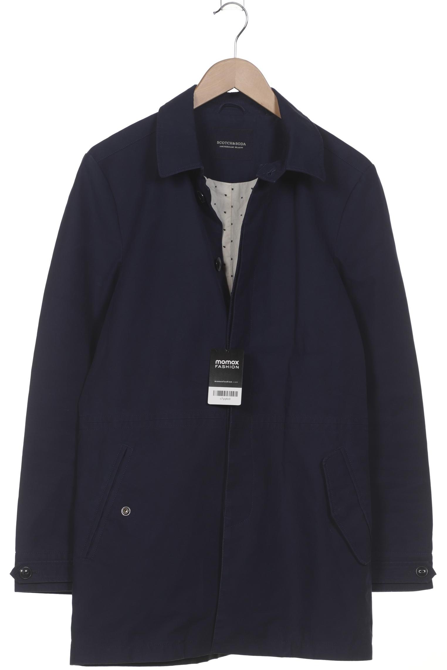 

Scotch & Soda Herren Mantel, marineblau, Gr. 48