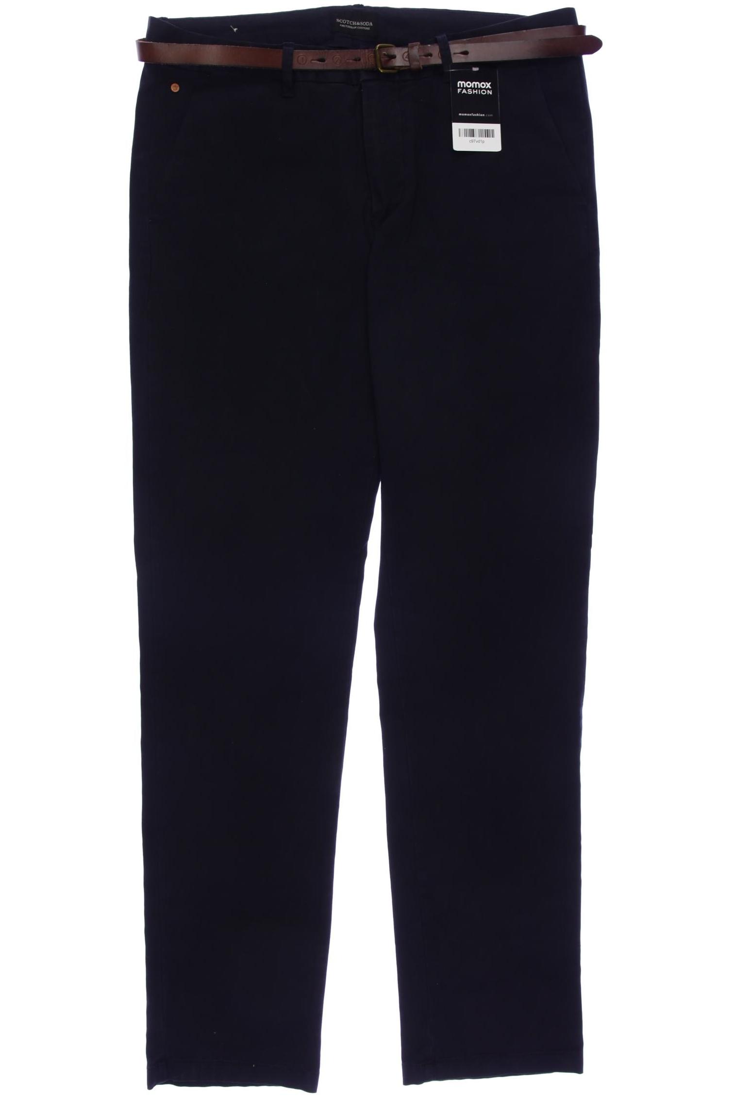 

Scotch & Soda Herren Stoffhose, marineblau, Gr. 32