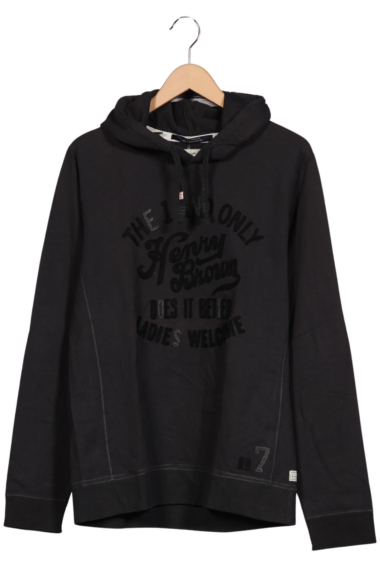

Scotch & Soda Herren Kapuzenpullover, grau, Gr. 52
