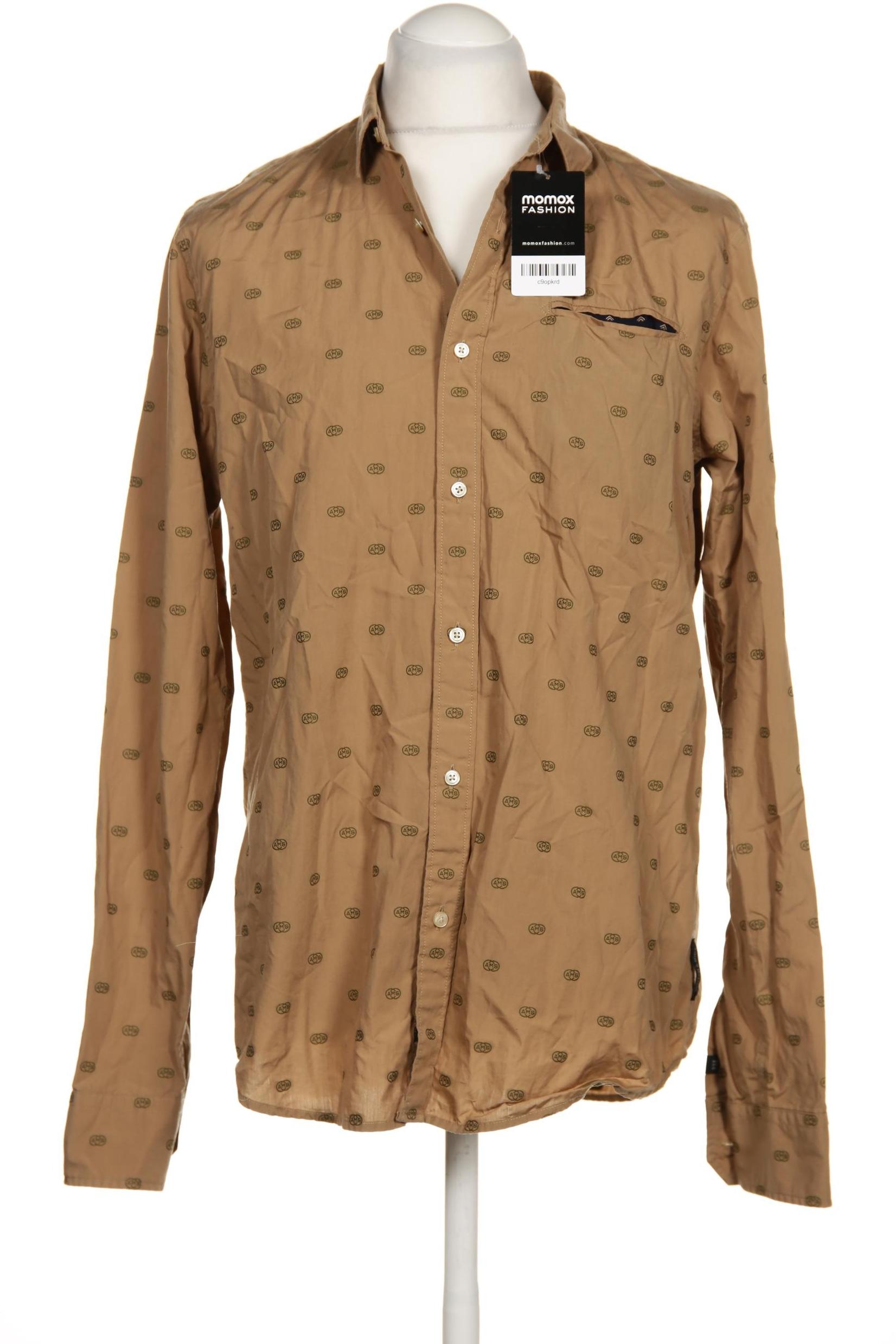 

Scotch & Soda Herren Hemd, beige, Gr. 52